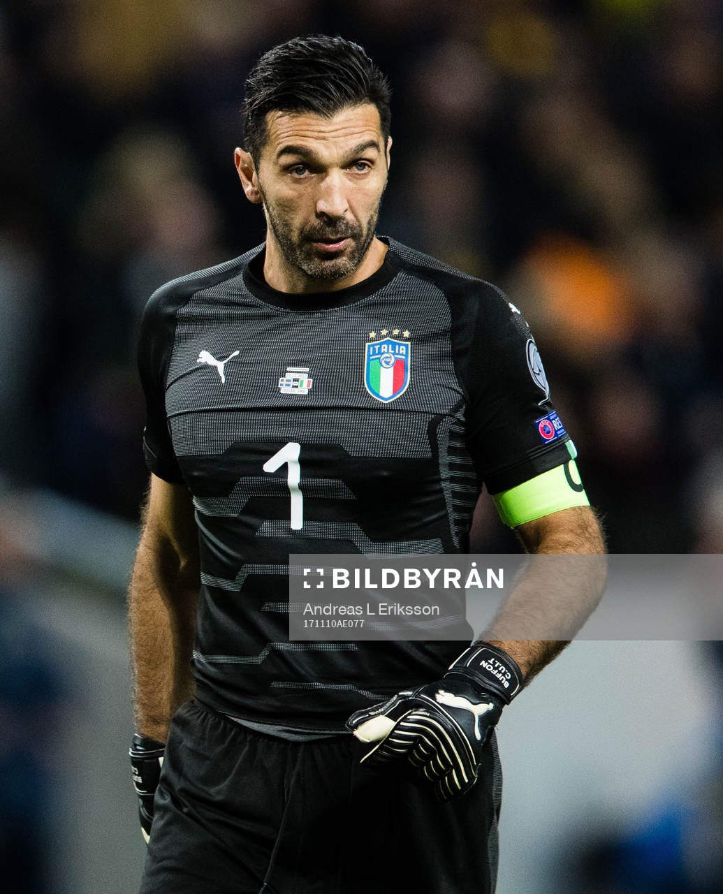 Italiens målvakt Gianluigi Buffon