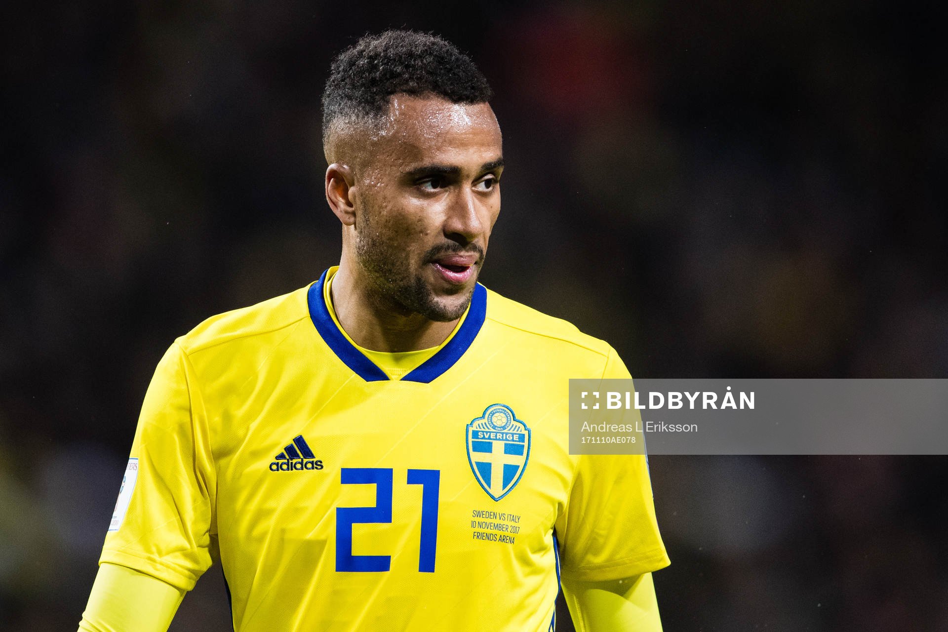 Sveriges Isaac Kiese Thelin