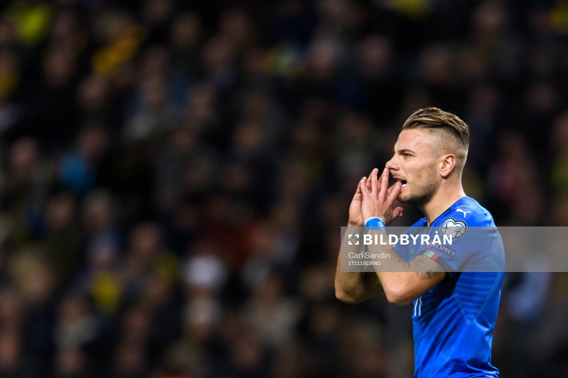 Italiens Ciro Immobile deppar