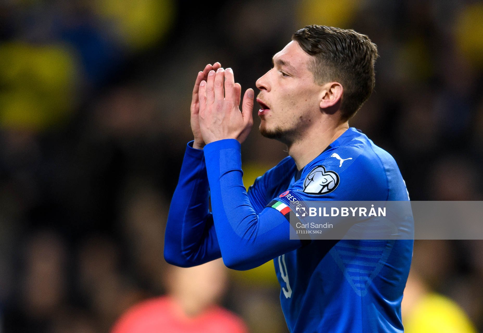 Italiens Andrea Belotti deppar