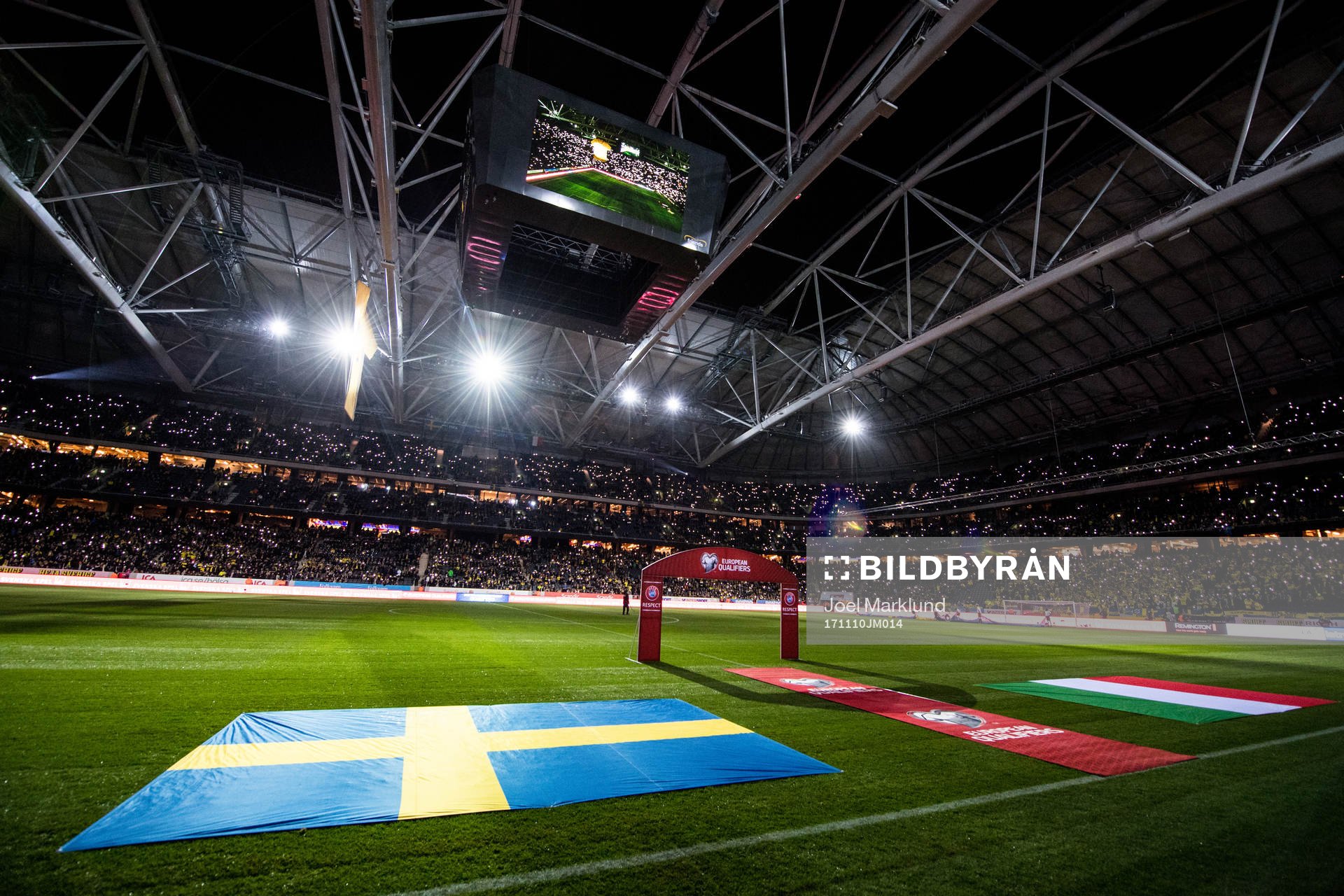 Nedsläckt på Friends Arena