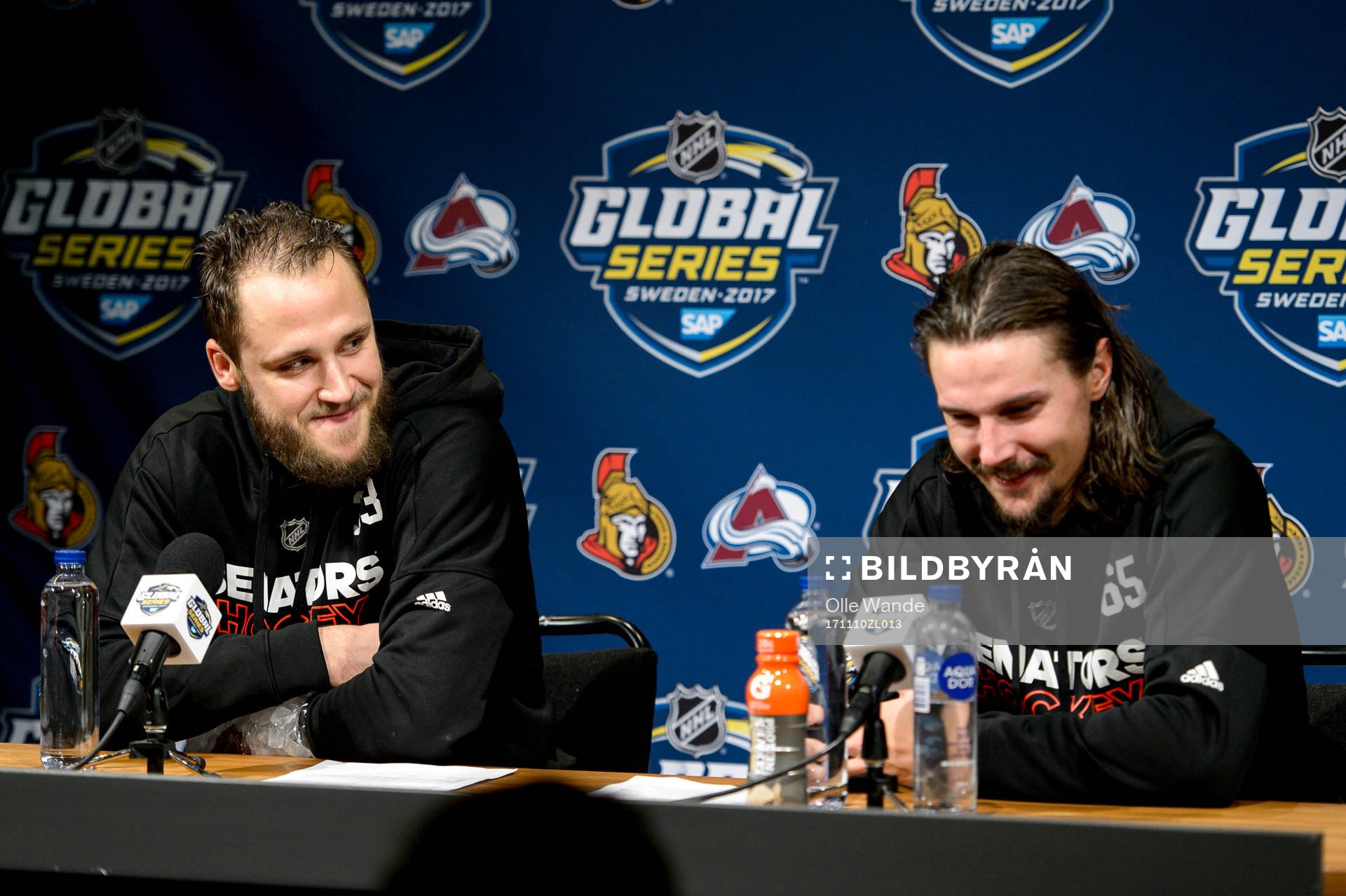 Ottawas Fredrik Claesson och Erik Karlsson