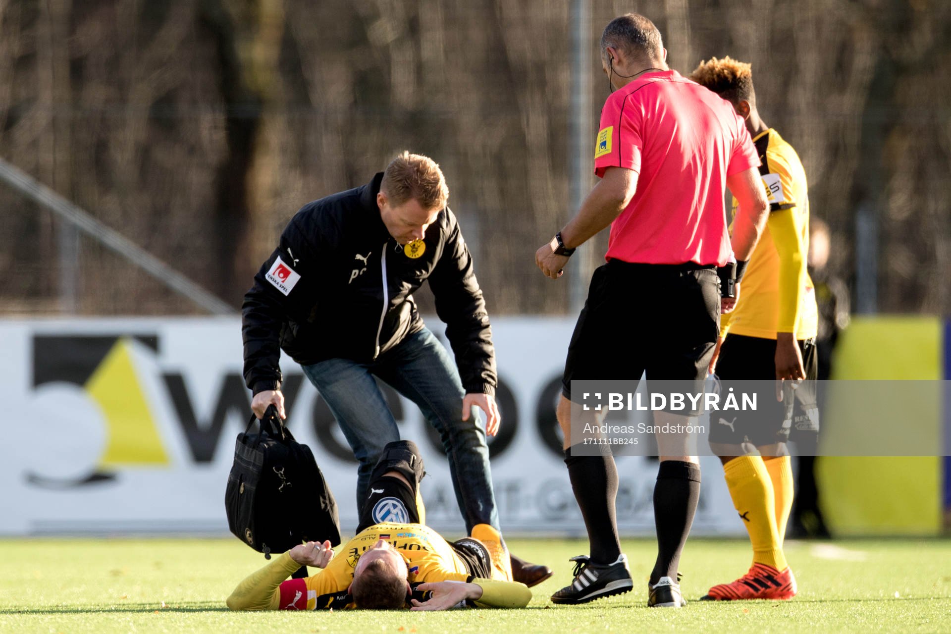 Frejs Richard Spong får vård