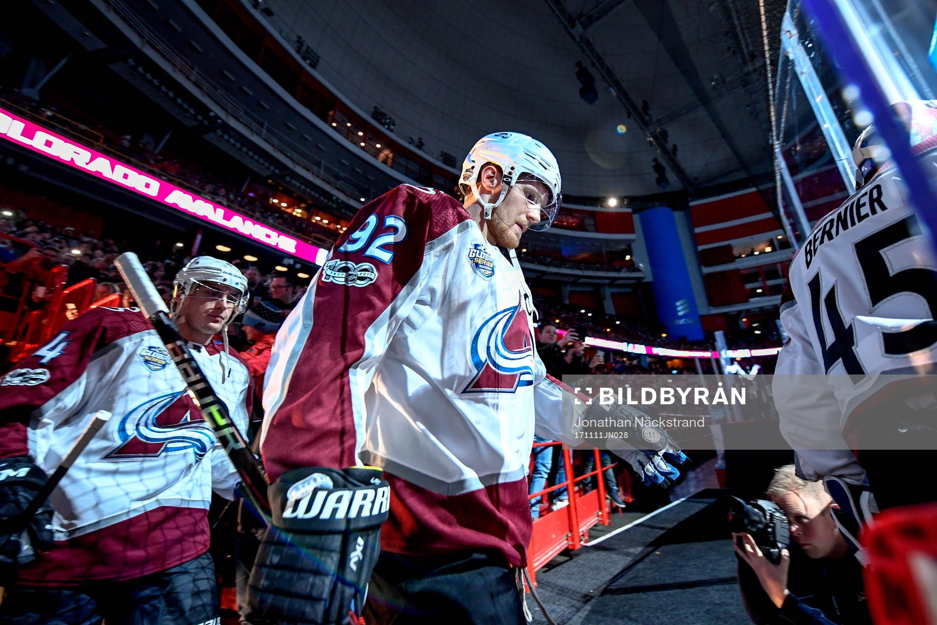 Colorados Gabriel Landeskog gör entre
