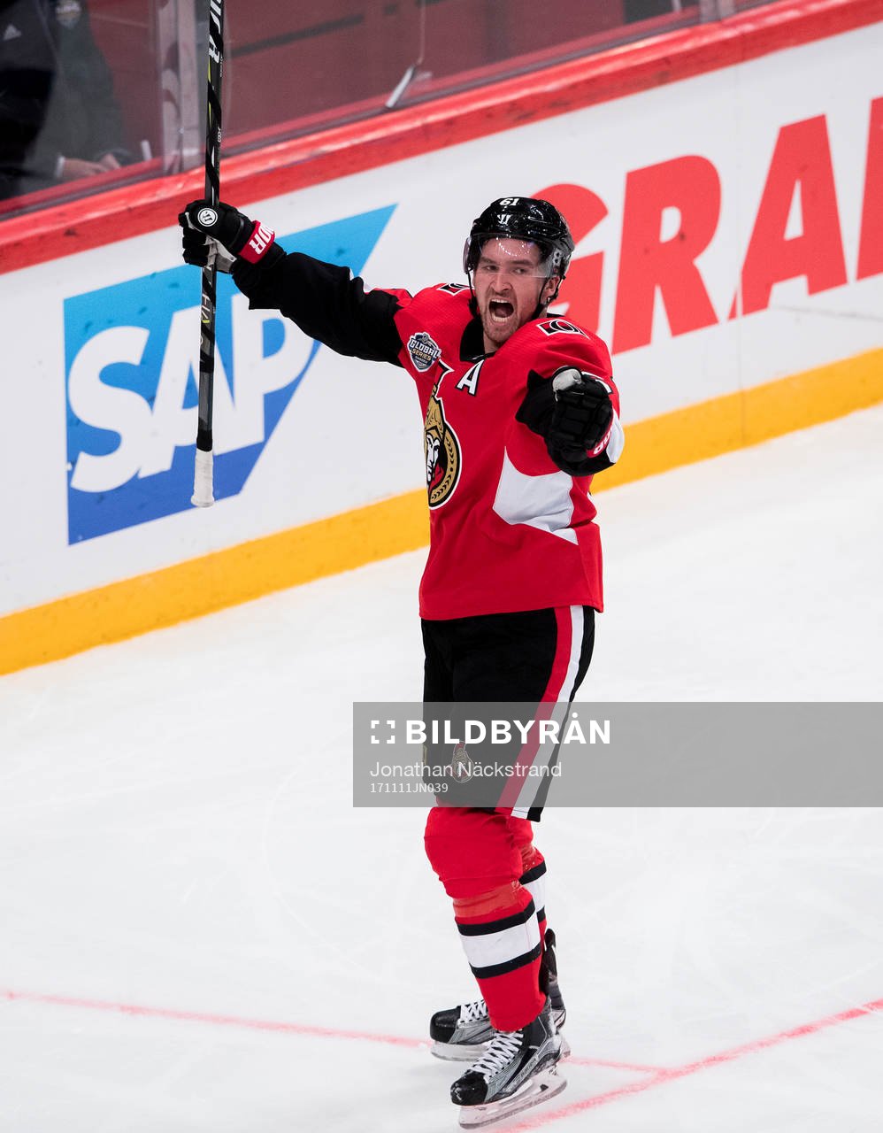 Ottawas Mark Stone jublar