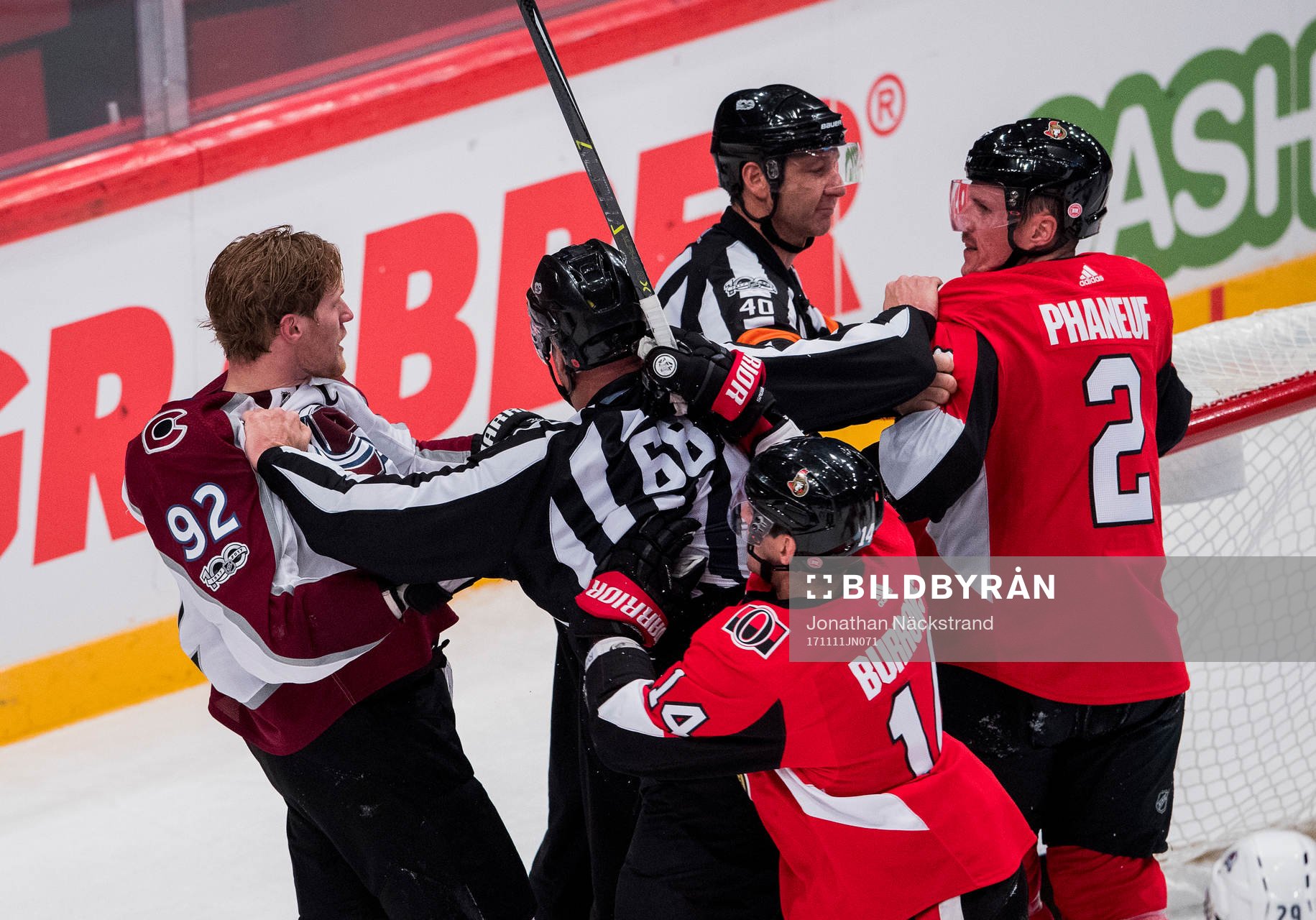 Colorados Gabriel Landeskog regerar på Ottawas Dion Phaneuf