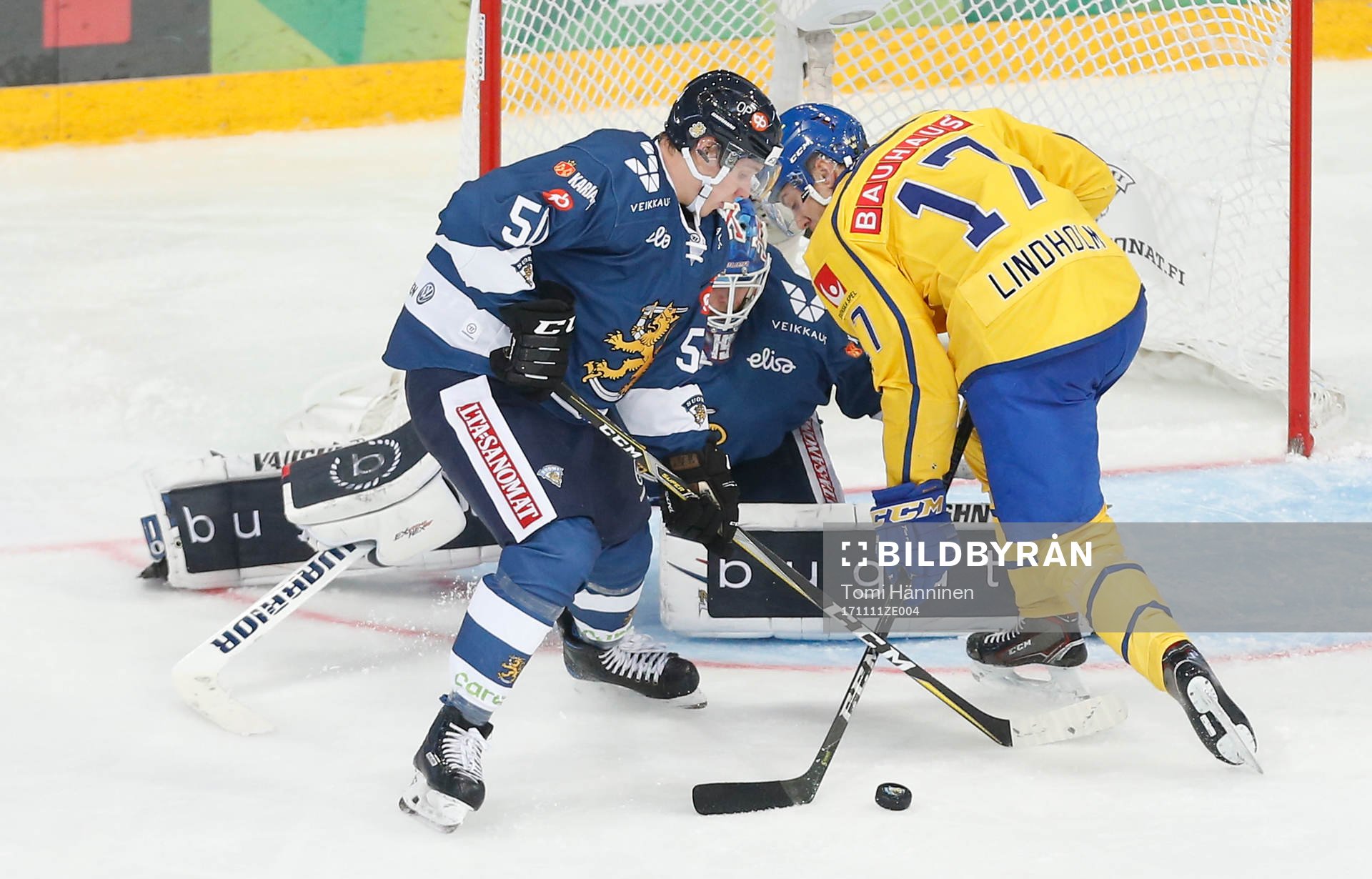 Miika Koivisto #50, Mikko Koskinen #19, Finland and Pär