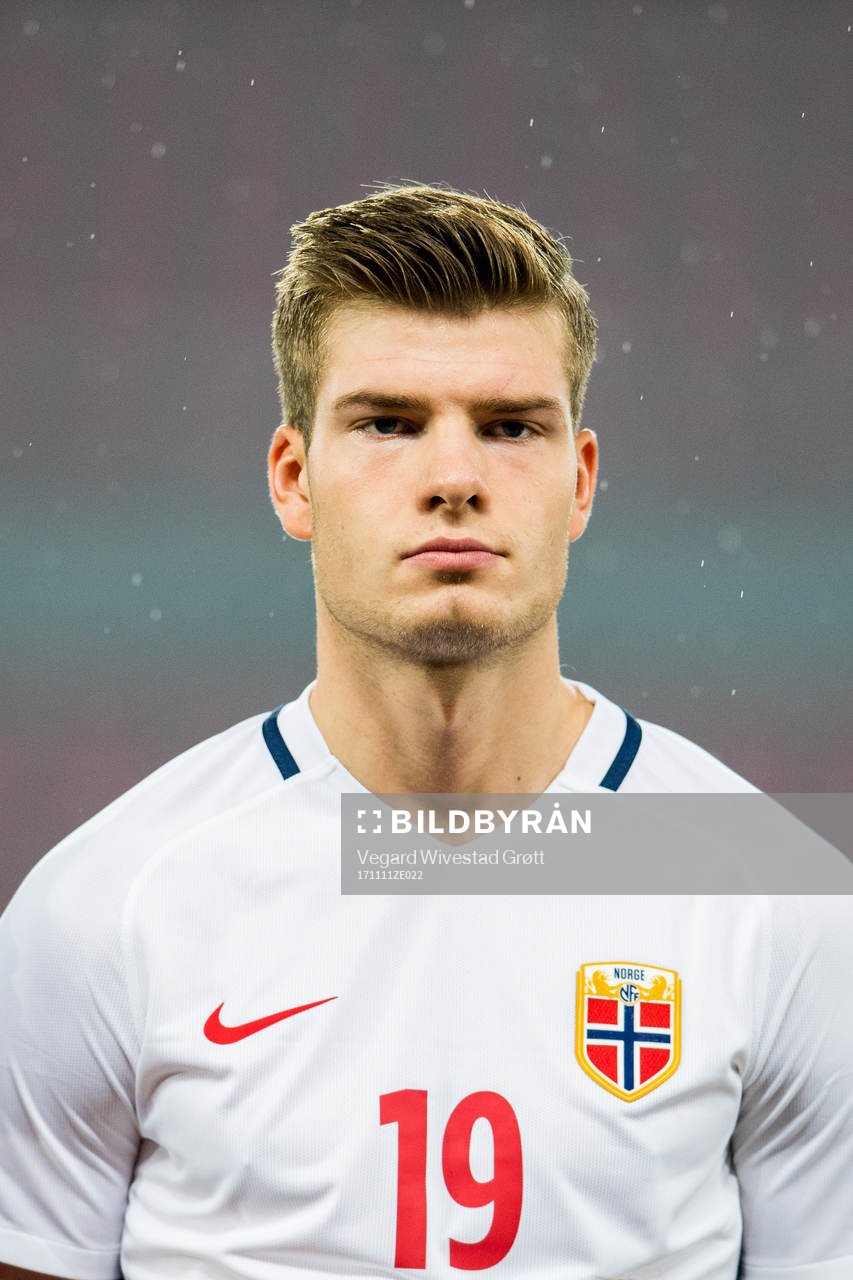 Alexander Sørloth of Norway