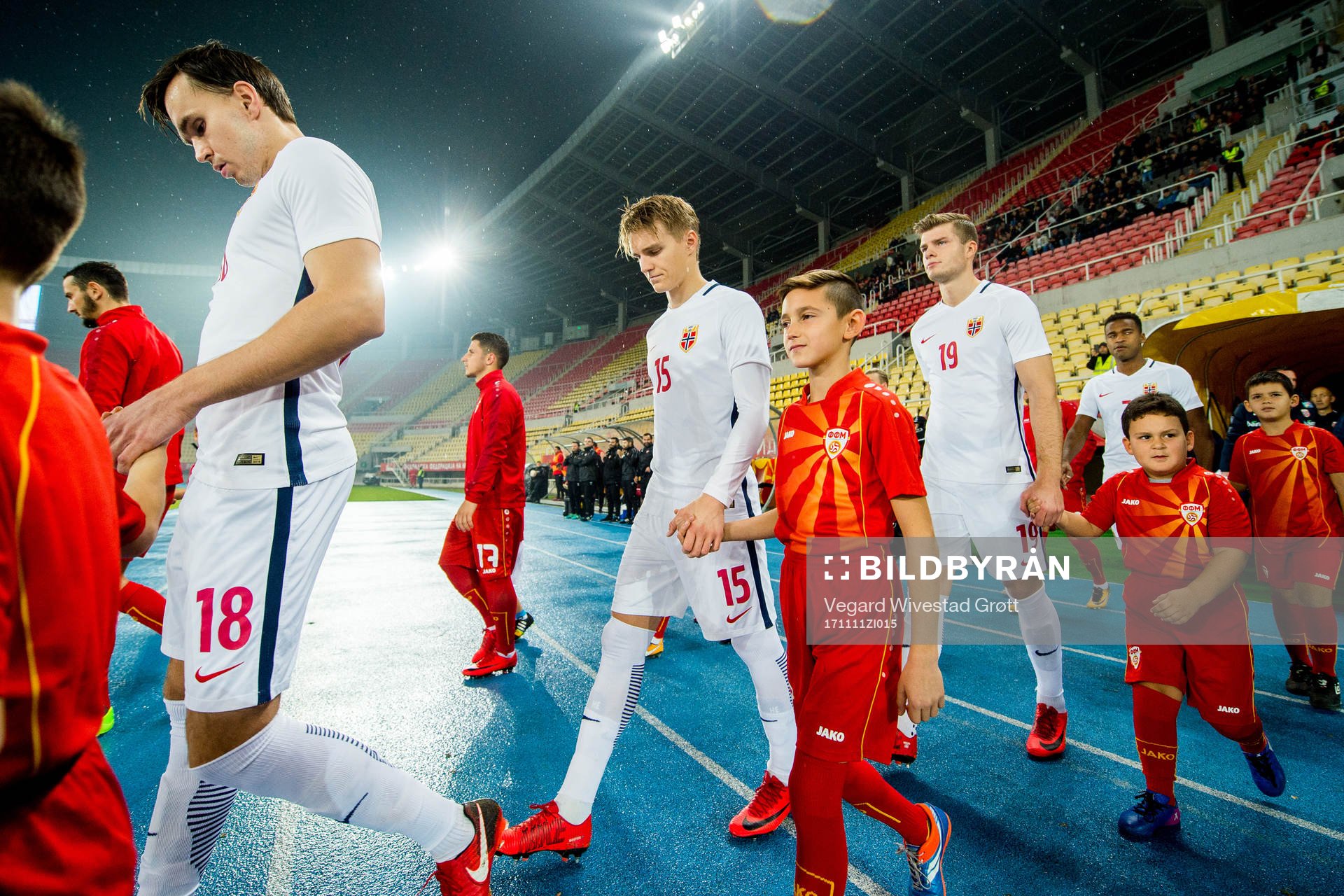 Ole Kristian Selnæs, Martin Ødegaard and Alexander
