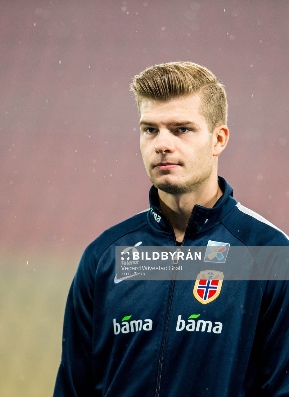 Alexander Sørloth of Norway