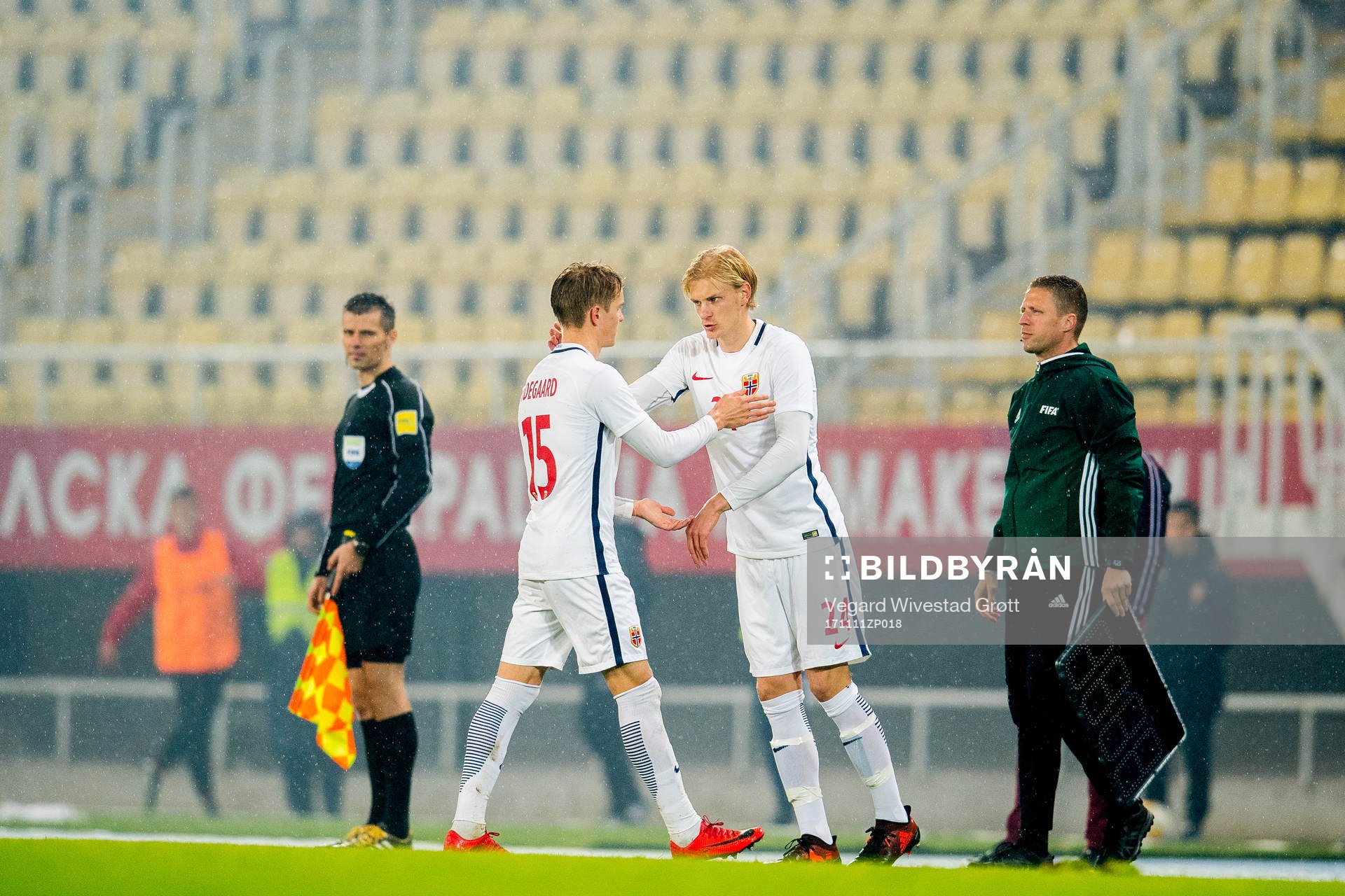 Morten Thorsby of Norway comes