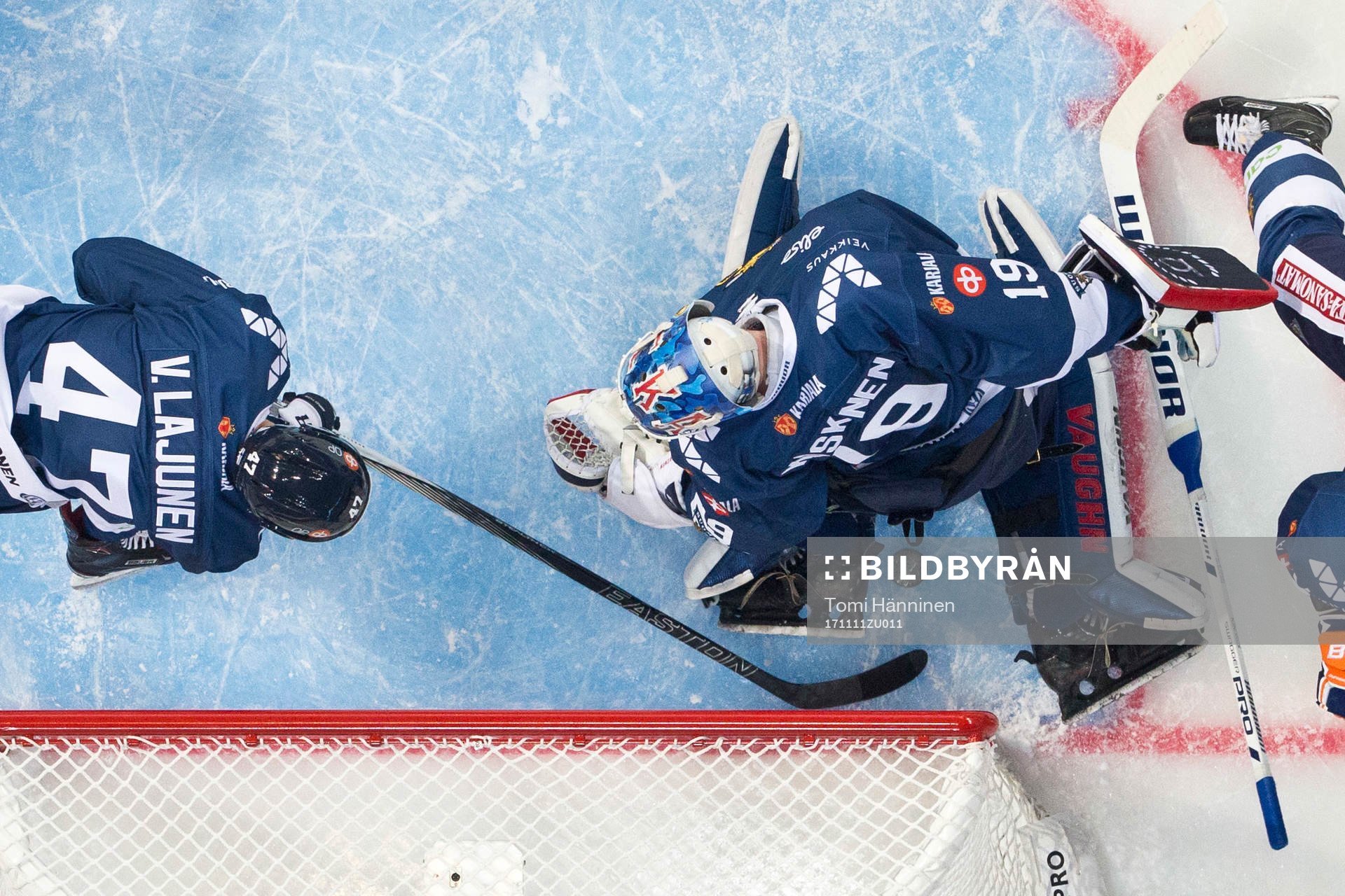 Mikko Koskinen #19, Finland, Ville Lajunen #47, Finland,