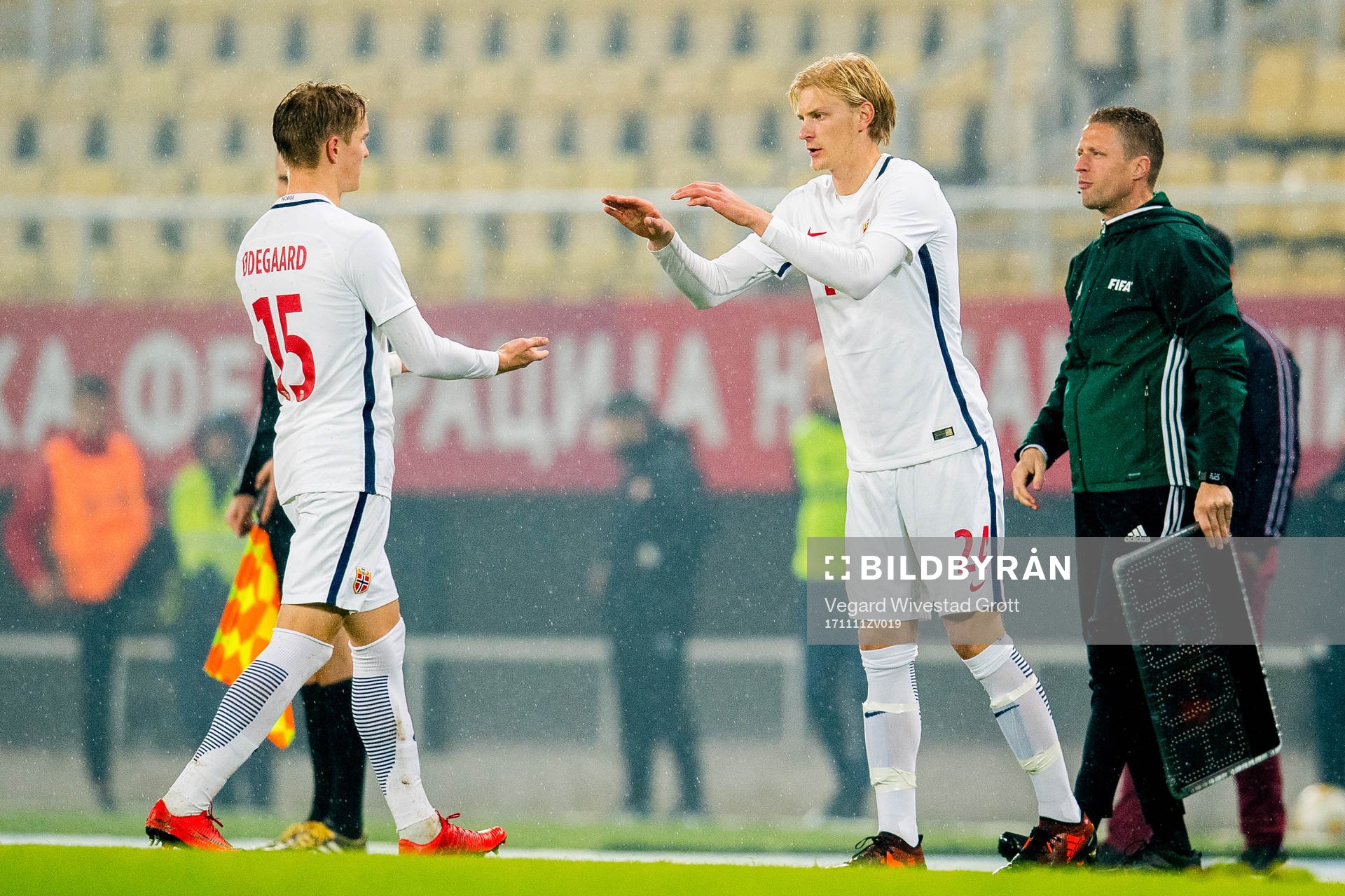 Morten Thorsby of Norway comes