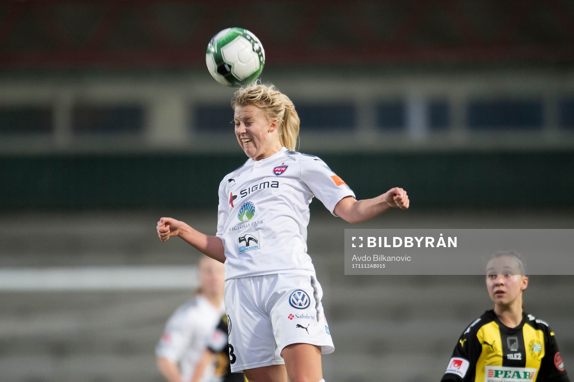 Rosengårds Sophie Sundqvist nickar