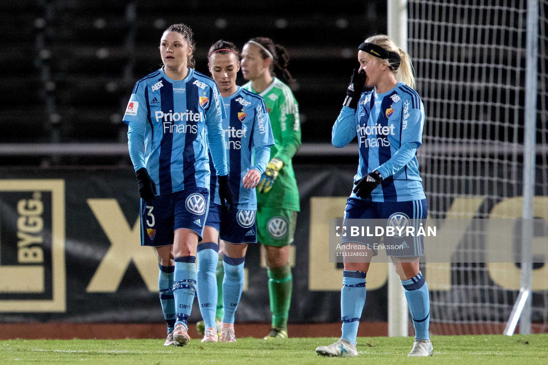 Djurgårdens Kim Sundlöv, Hallbera Gisladottir, målvakt