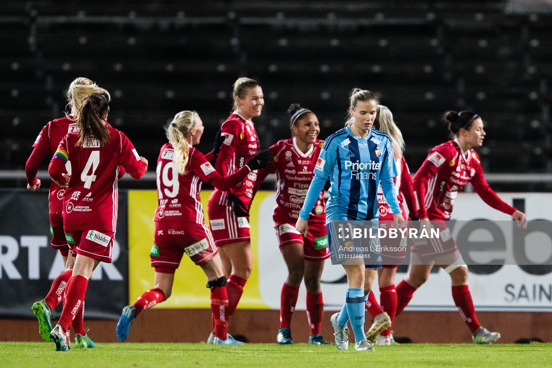 Djurgårdens Alexandra Höglund deppar