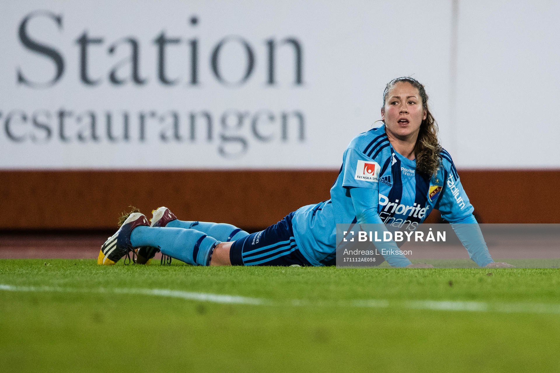 Djurgårdens Michelle Wörner deppar