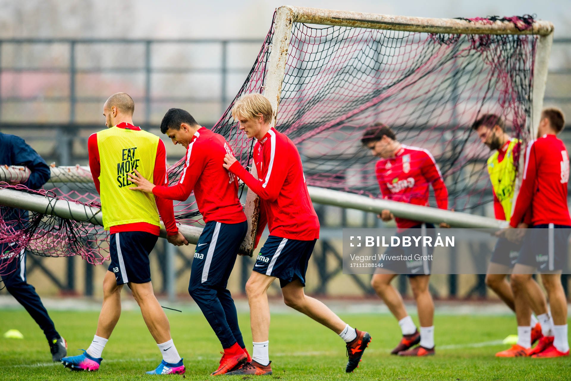 Tore Reginiussen, Mohamed Elyounoussi and Morten Thorsby of