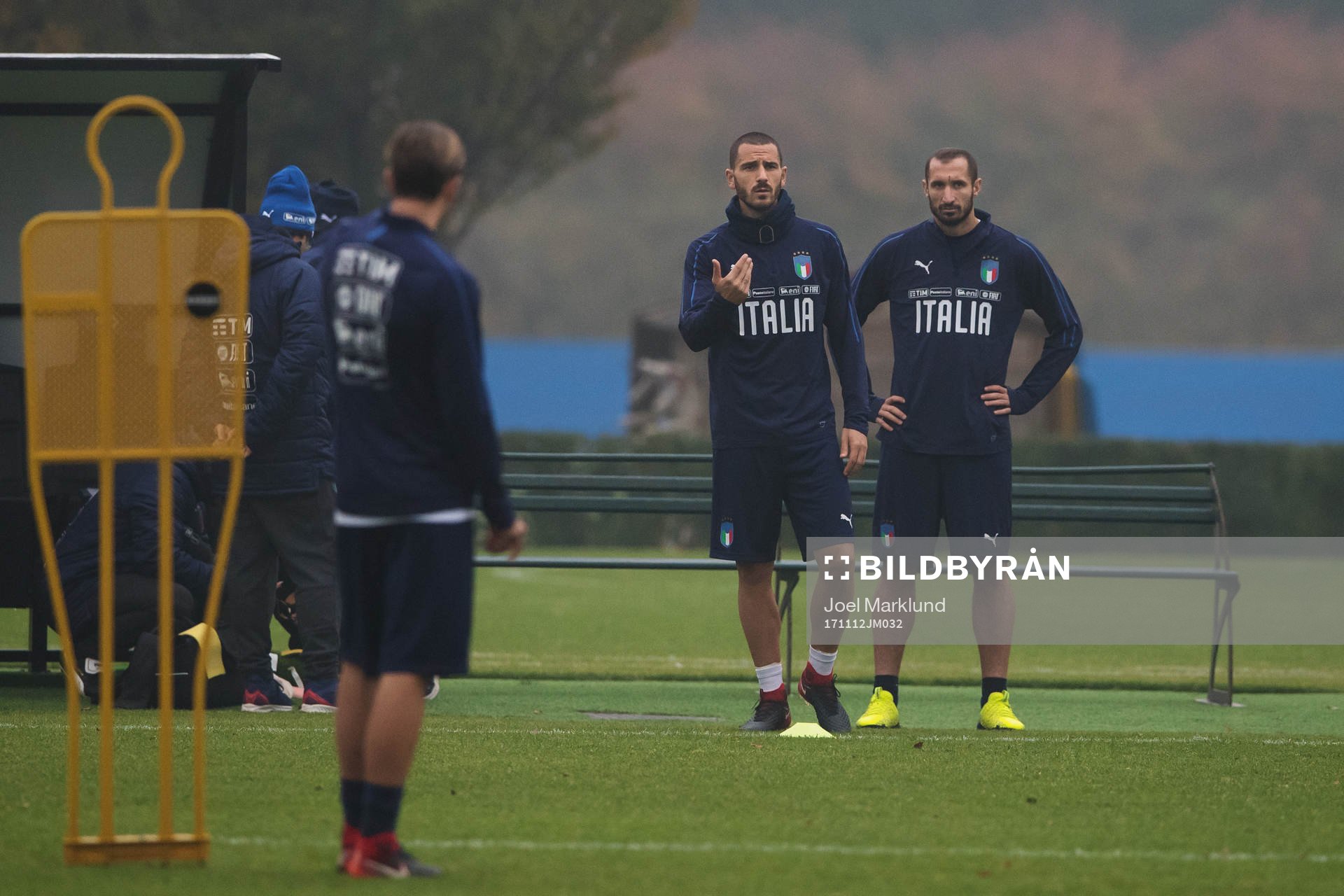 Leonardo Bonucci och Giorgio Chiellini