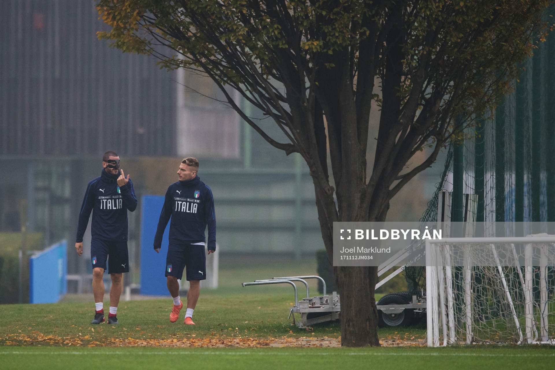 Leonardo Bonucci och Ciro Immobile