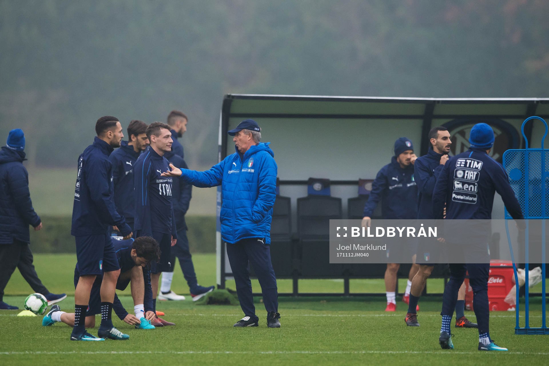 Förbundskapten Gian Piero Ventura