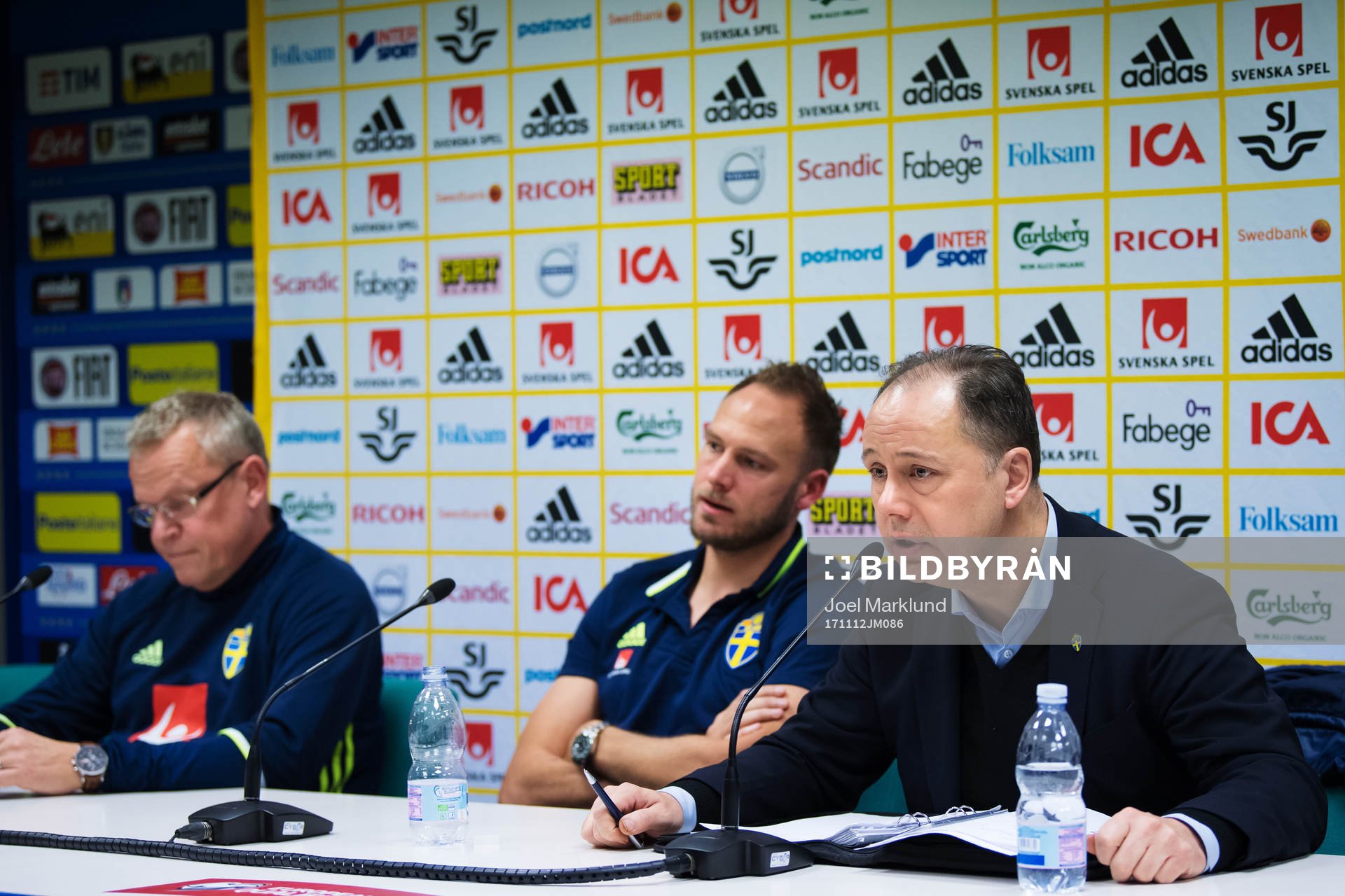 Förbundskapten Janne Andersson, Andreas Granqvist och