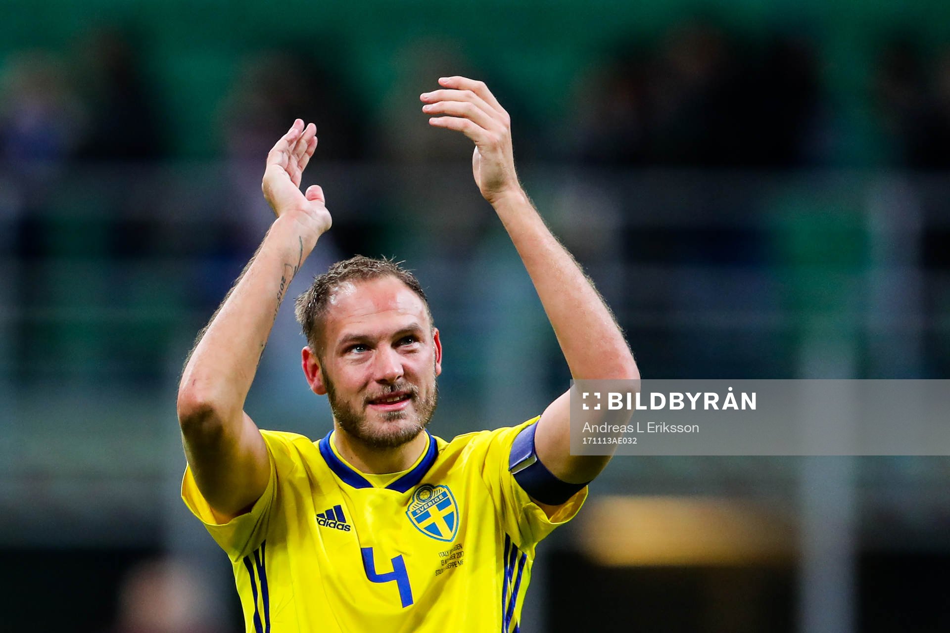 Sveriges Andreas Granqvist jublar