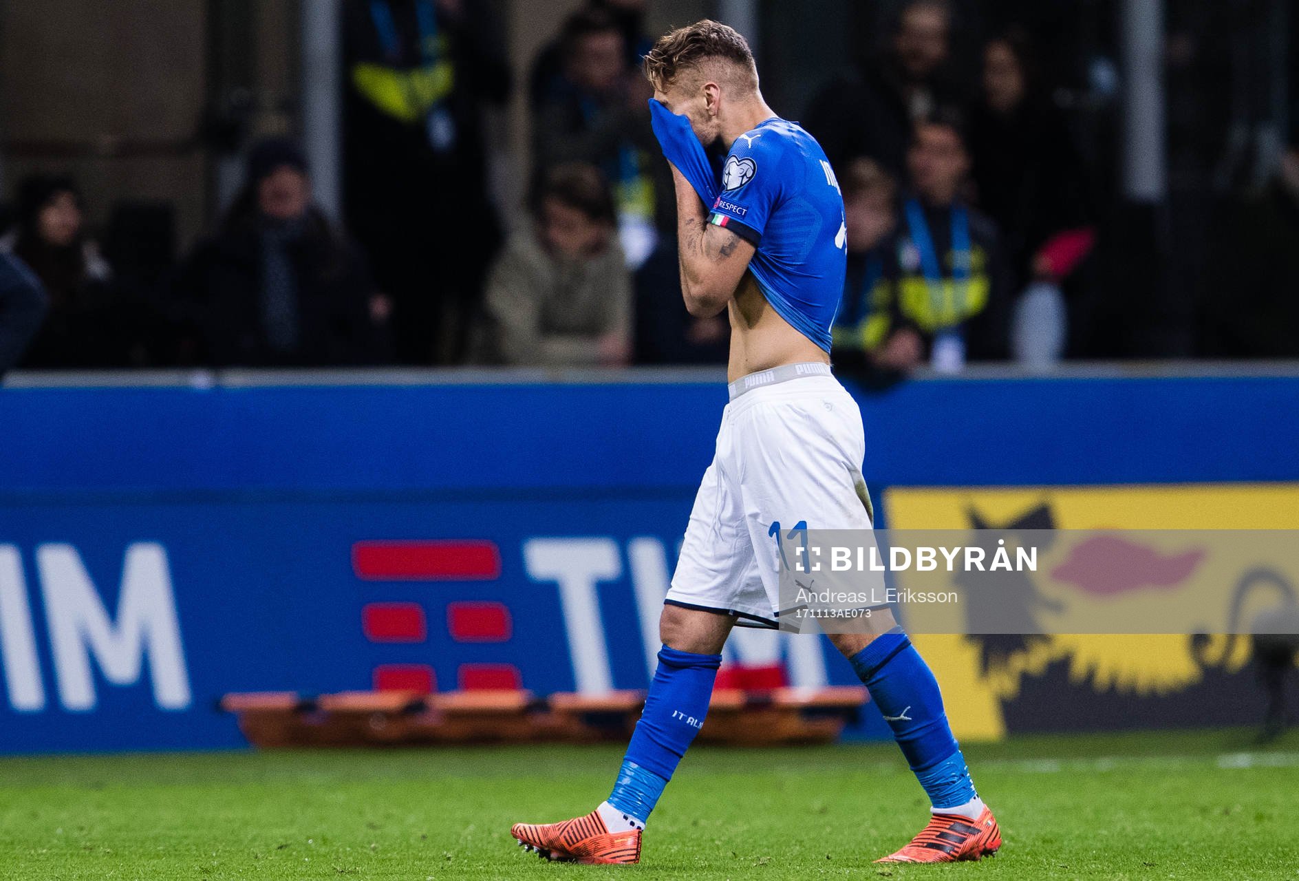 Italiens Ciro Immobile deppar