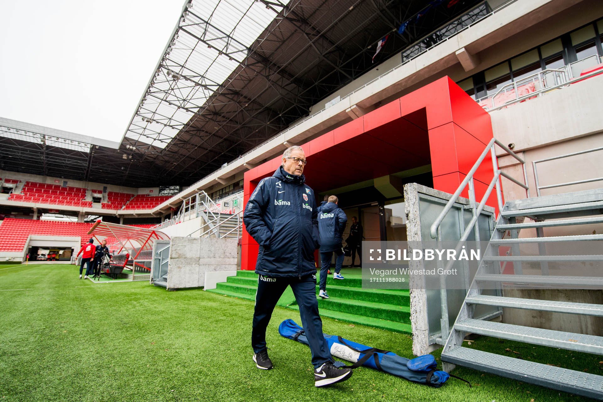 Lars Lagerbäck, head coach of Norway