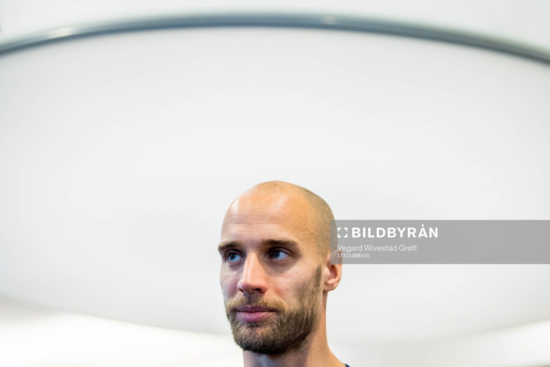 Tore Reginiussen of Norway during a press event on November 13, 2017 in Bratislava.