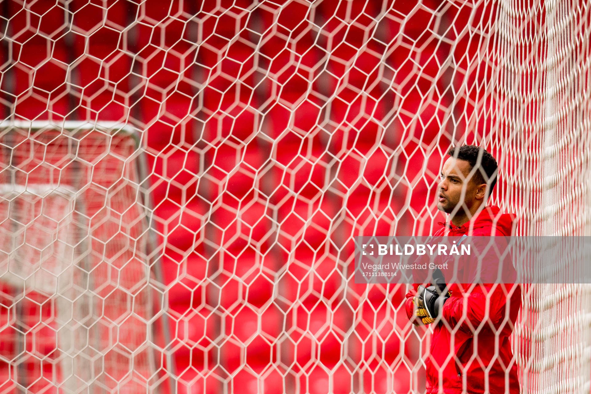 Goalkeeper Sten Grytebust of Norway