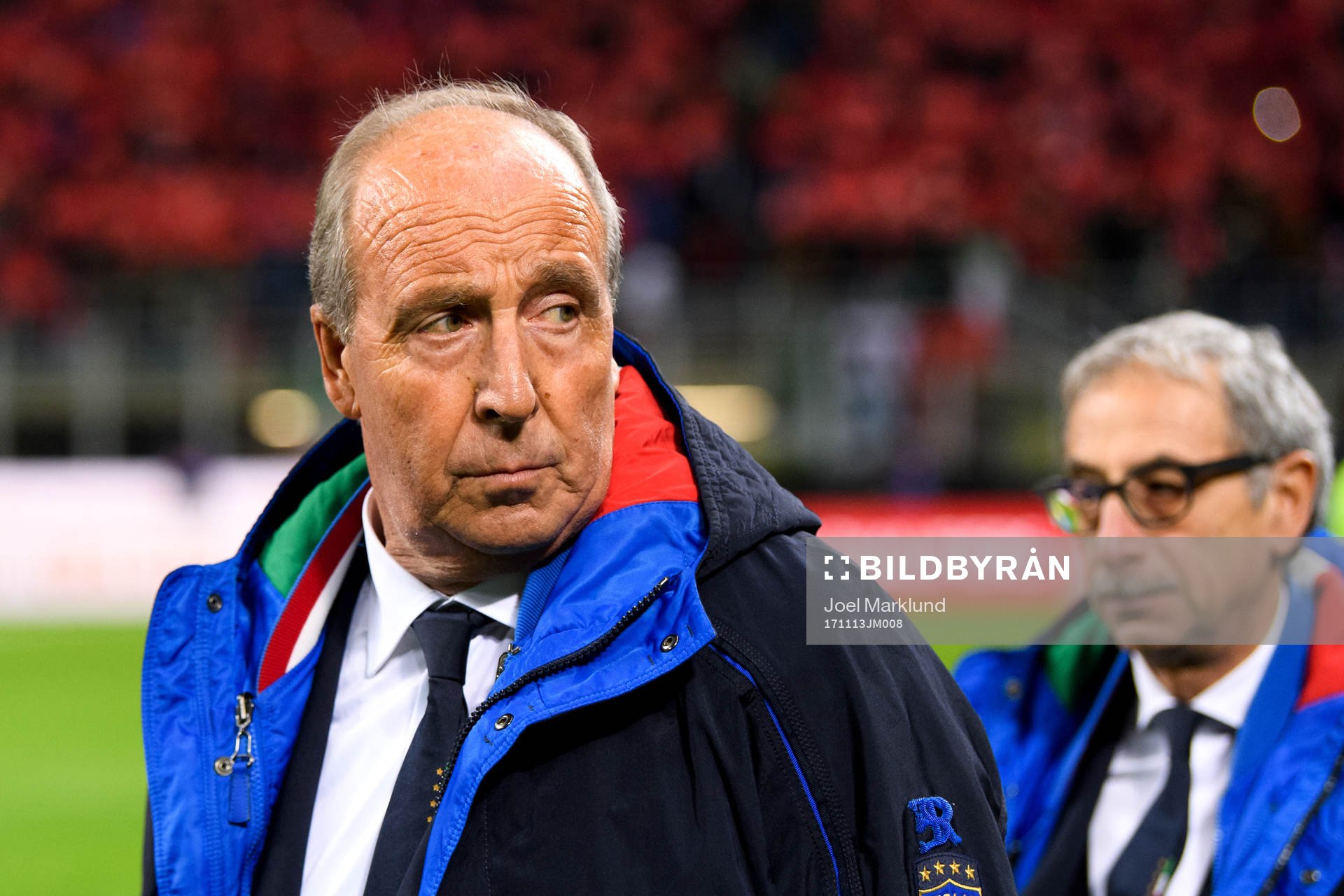 Italiens förbundskapten Gian Piero Ventura
