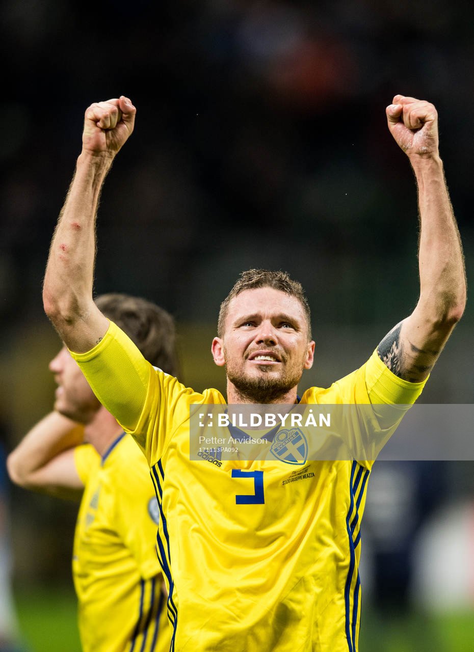 Sveriges Marcus Berg jublar
