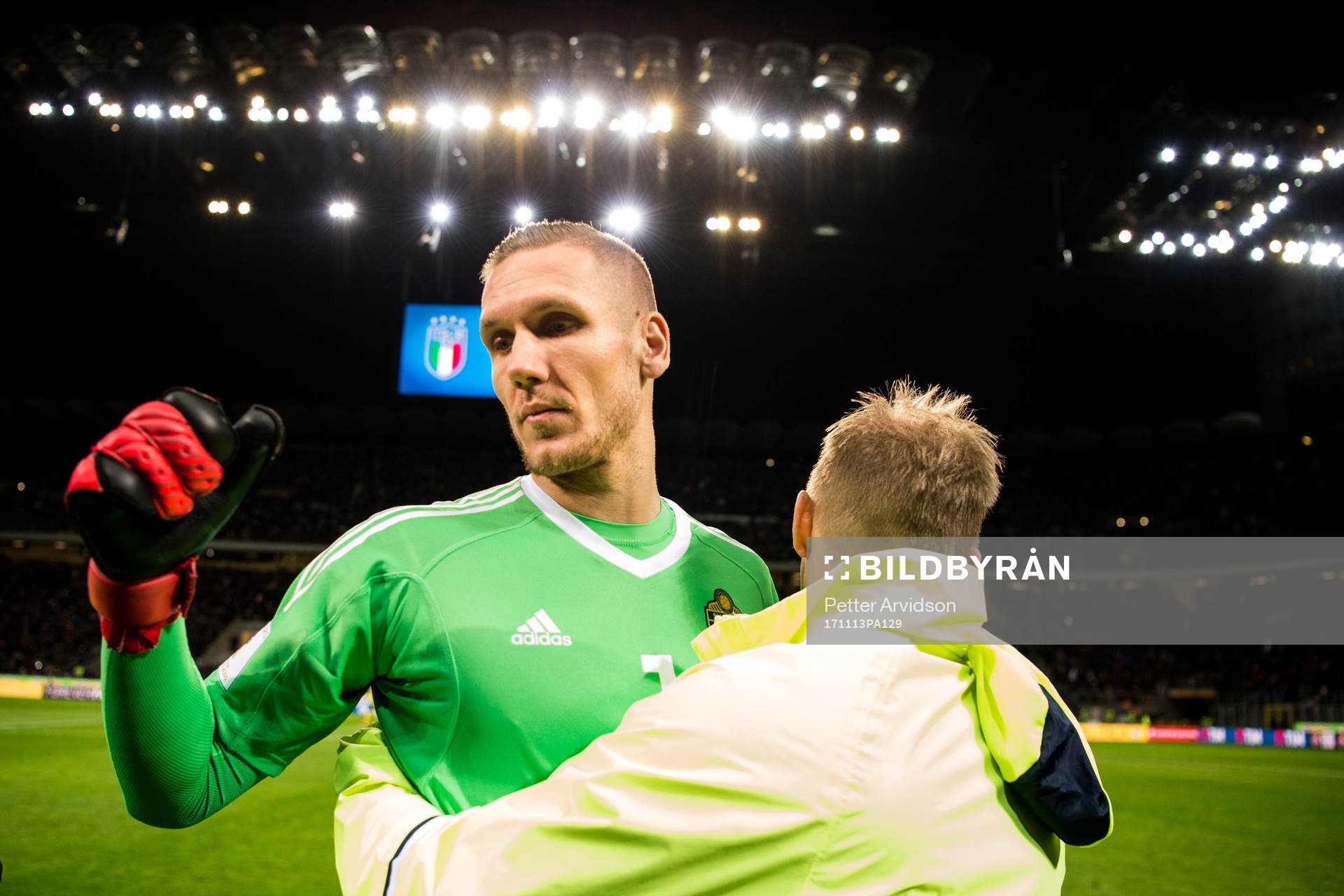 Sveriges målvakt Robin Olsen