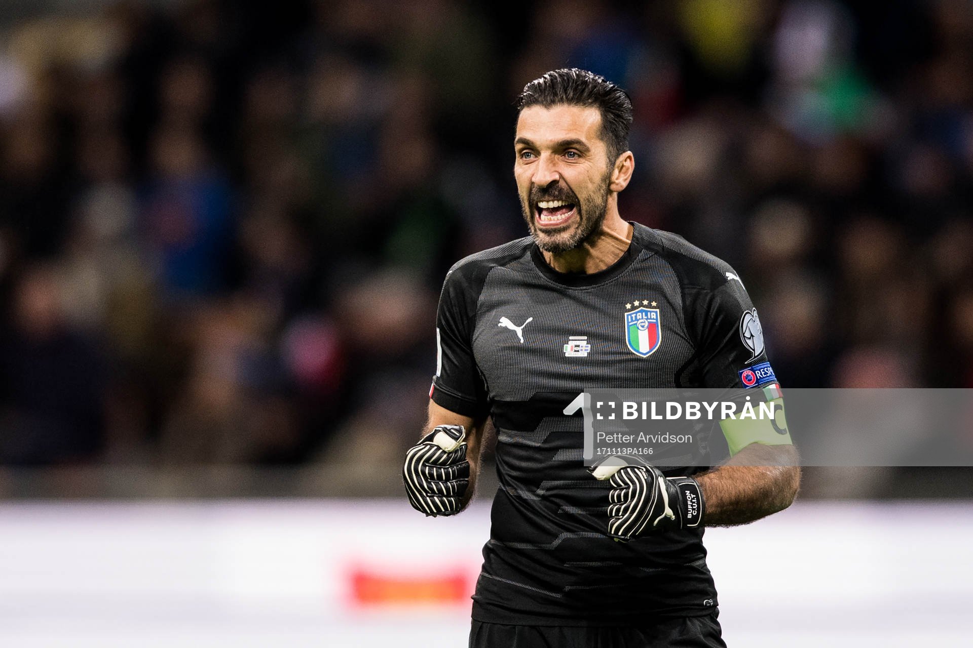 Italiens målvakt Gianluigi Buffon