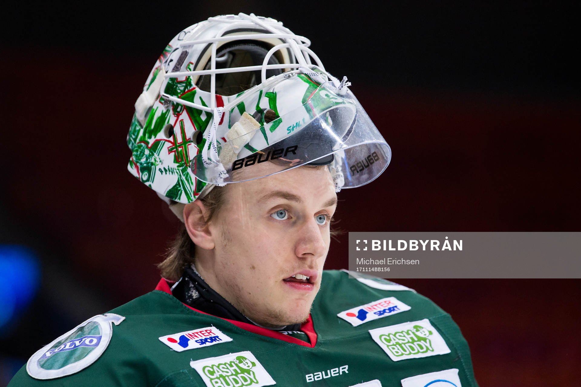 Frölundas målvakt Johan Mattsson