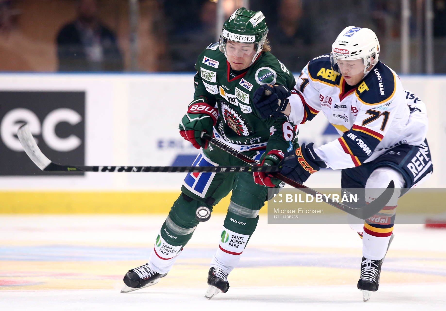 Frölundas Lias Andersson och Djurgårdens Jonathan