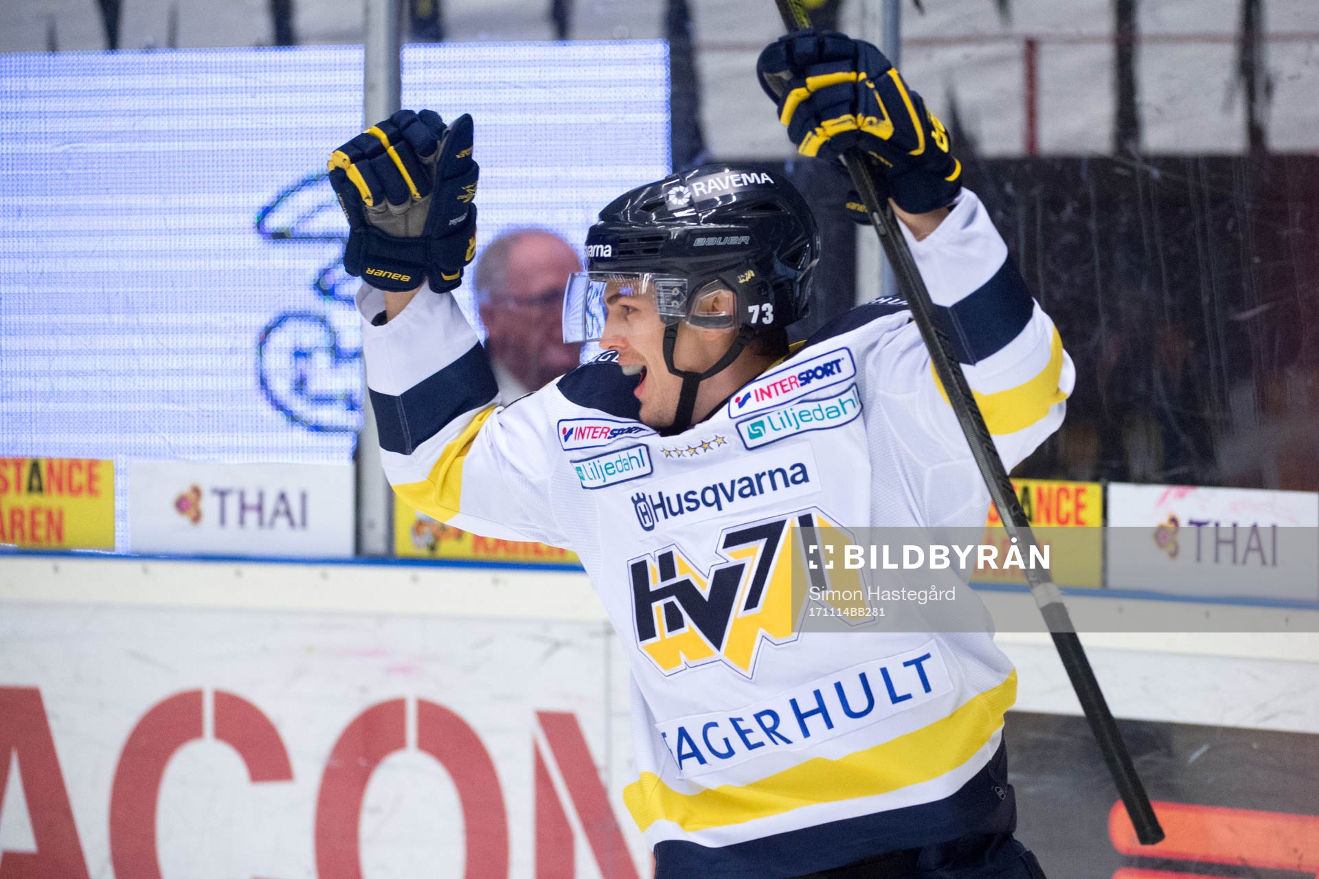s Sebastian Wännström jublar