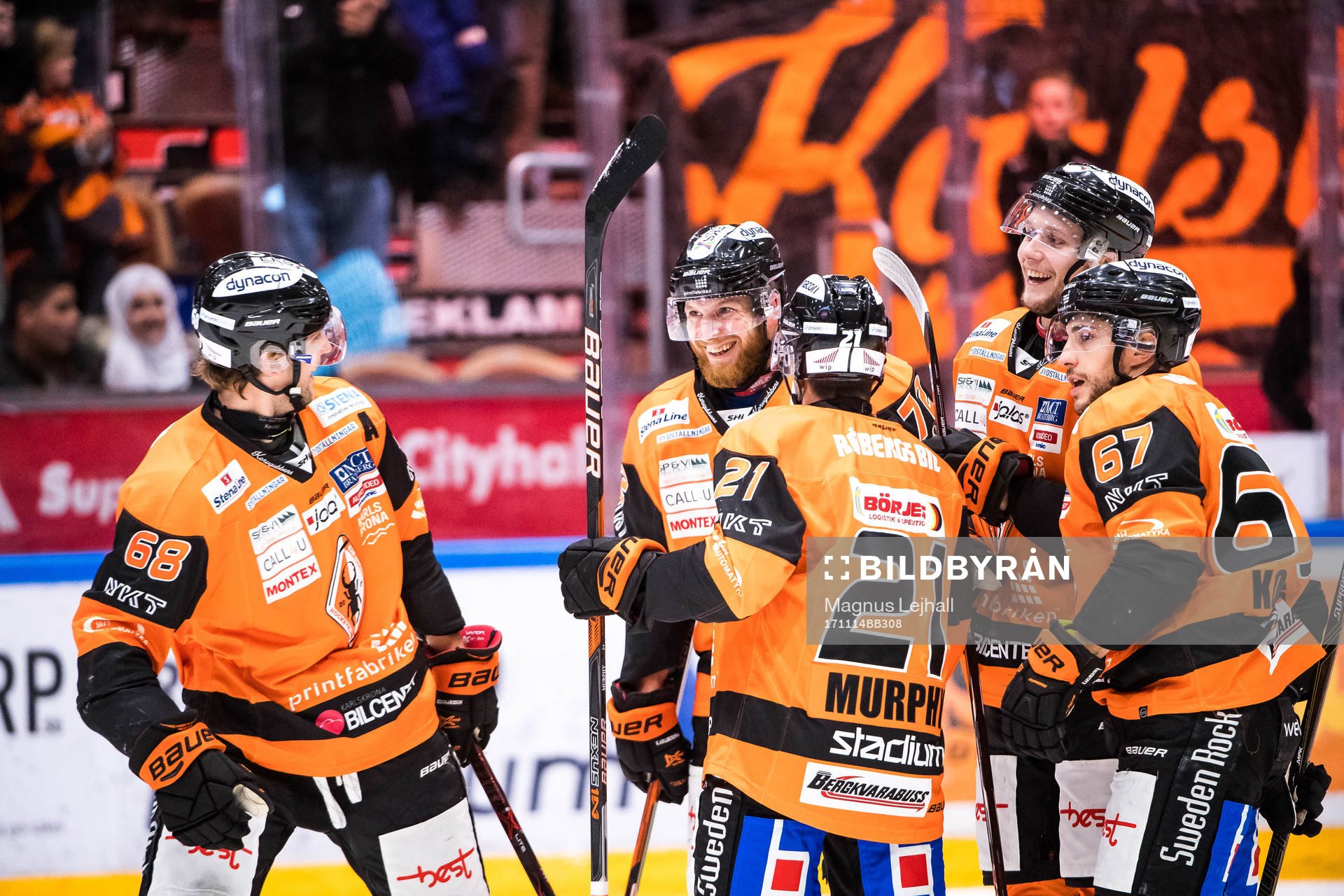 Karlskronas Daniel Gunnarsson , Joachim Rohdin Cory Murphy,