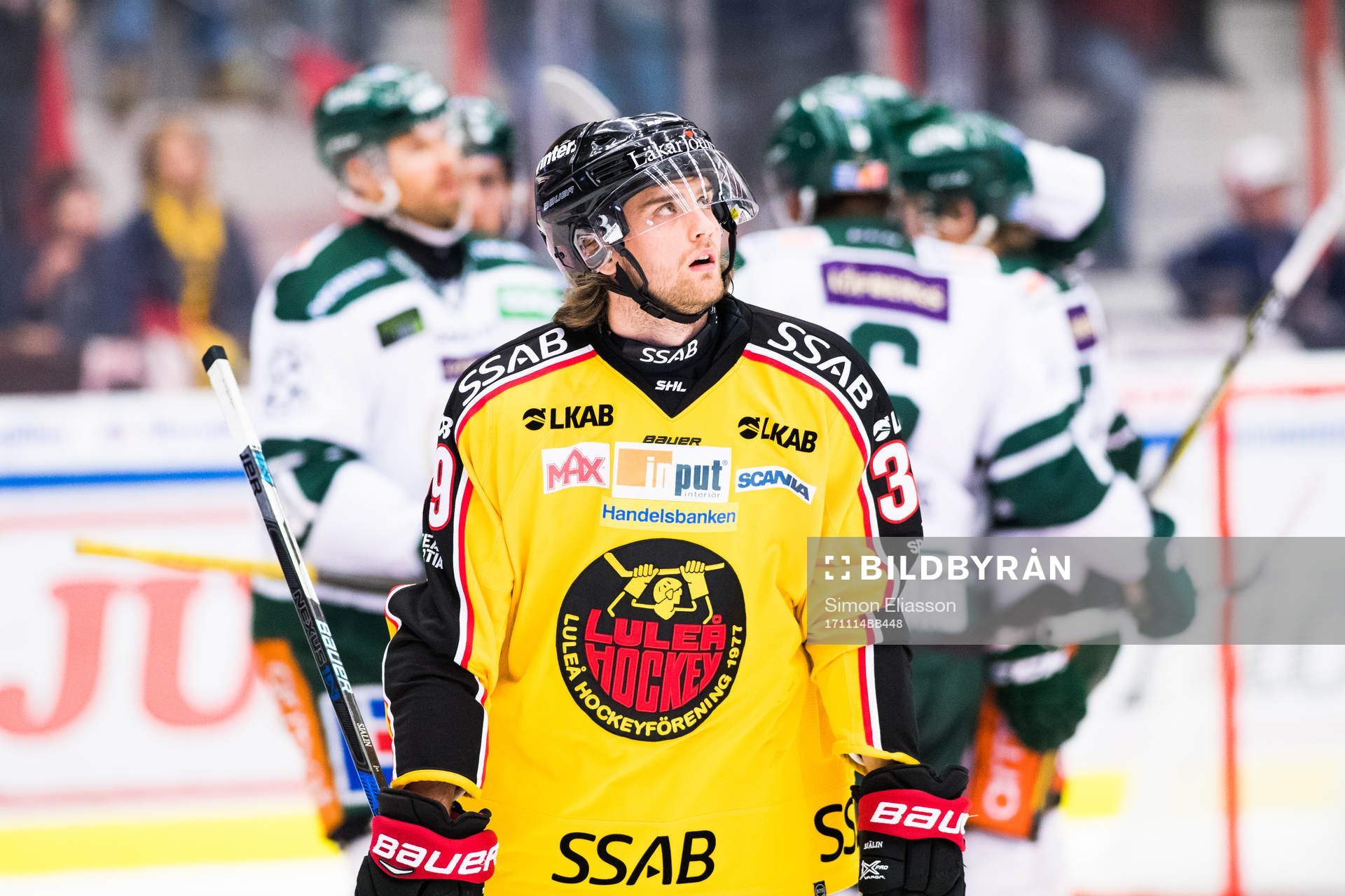 Luleås Pontus Själin deppar