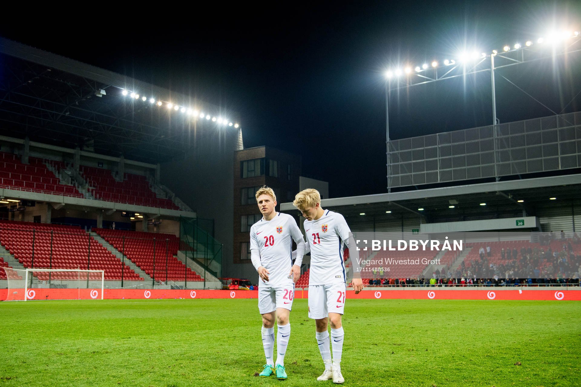 Mats Møller Dæhli and Birger Meling of Norway