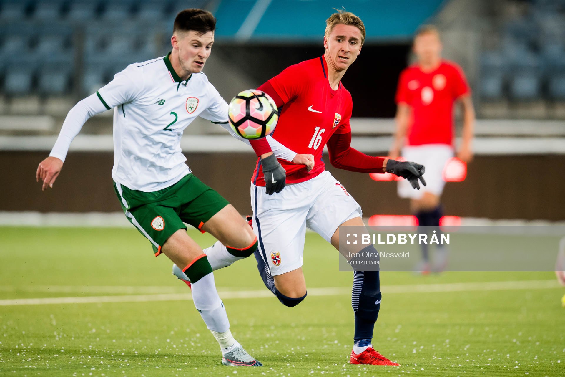 Danny Kane of Ireland and Dennis Tørset Johnsen of Norway