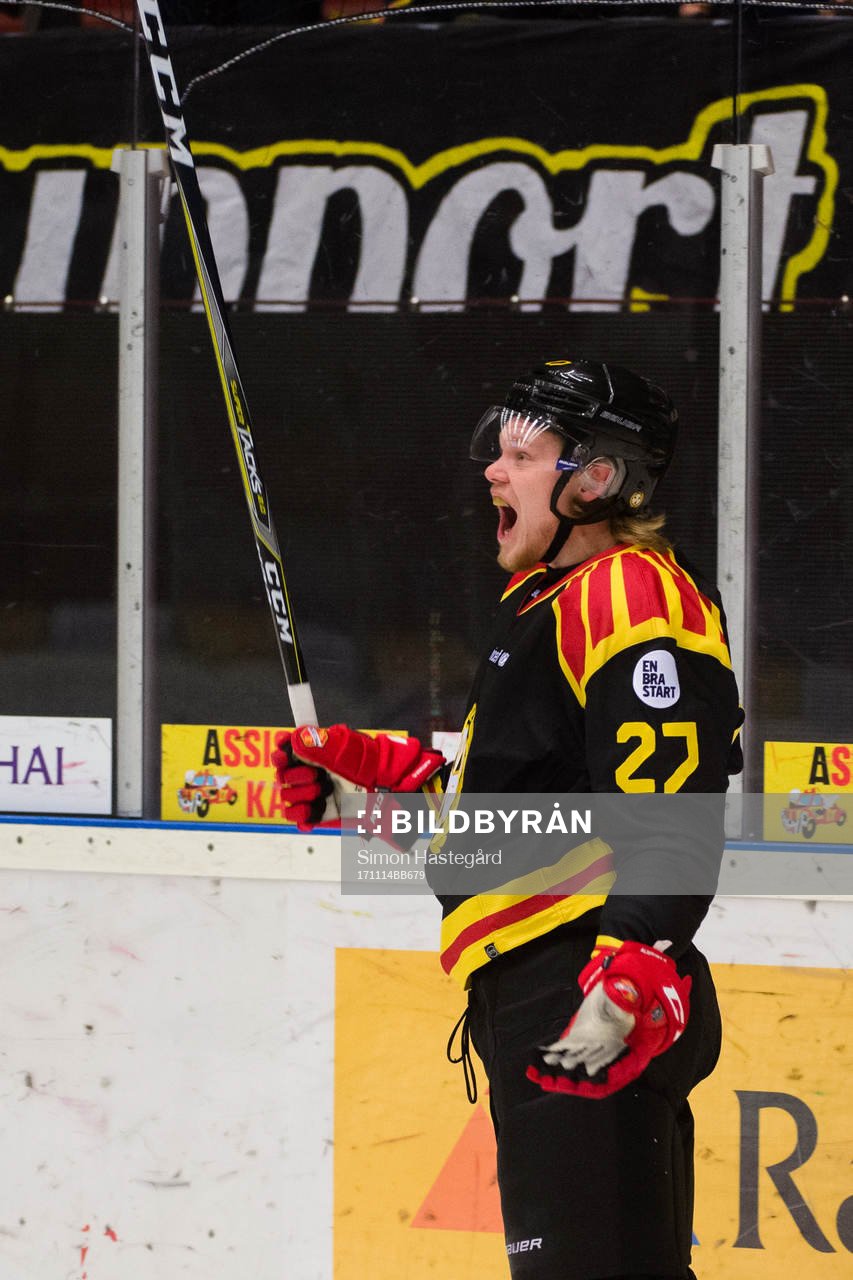Brynäs Ludvig Nilsson jublar