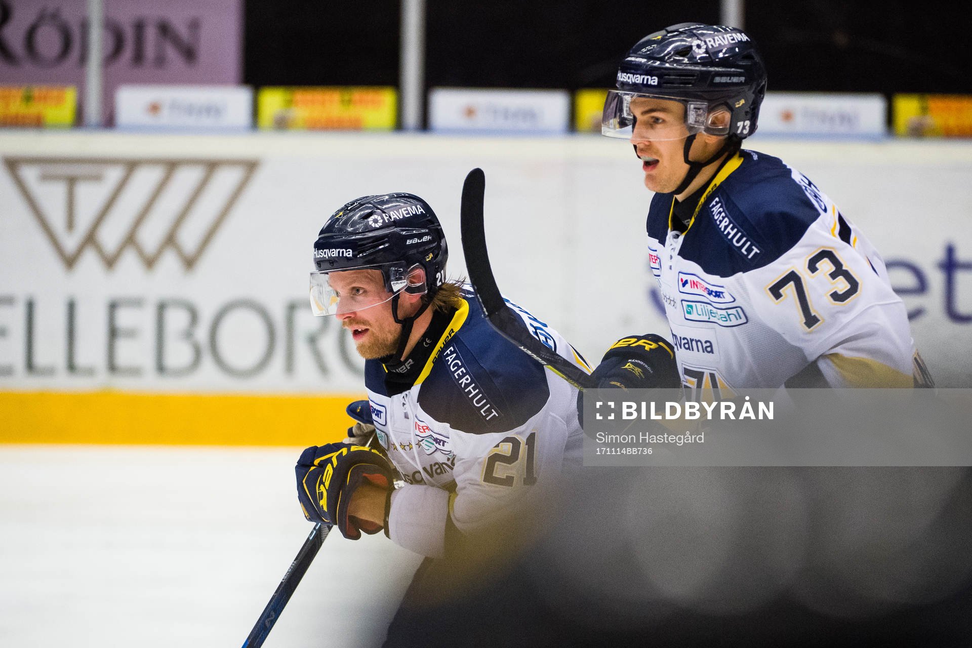 s Mattias Tedenby och Sebastian Wännström jublar