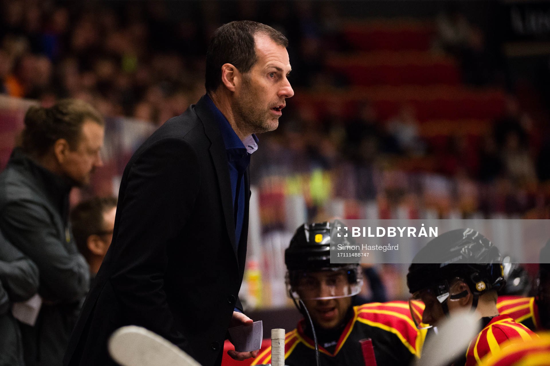 Brynäs assisterande tränare Jan Larsson