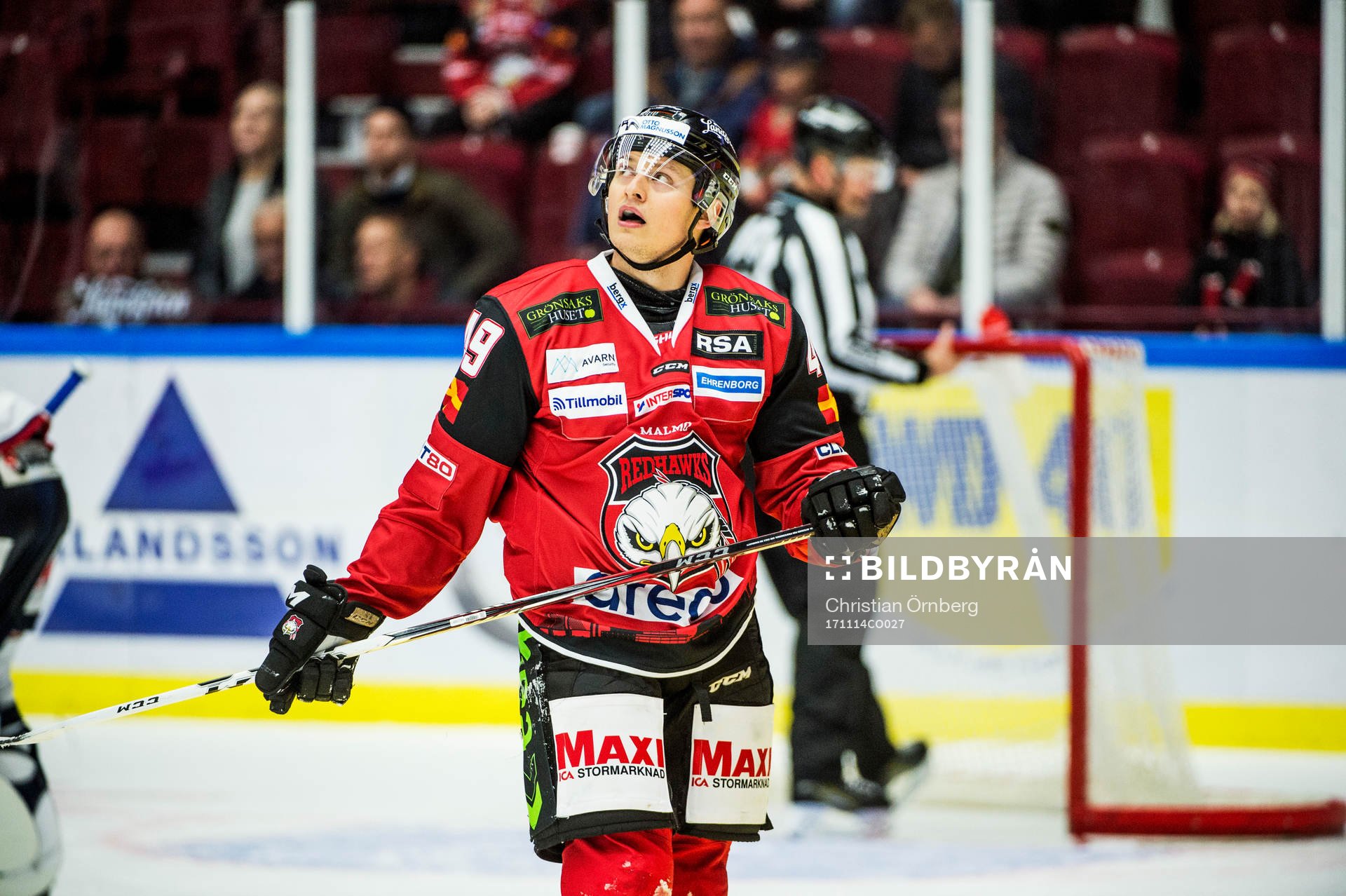 Malmö Redhawks Rhett Rakhshani deppar