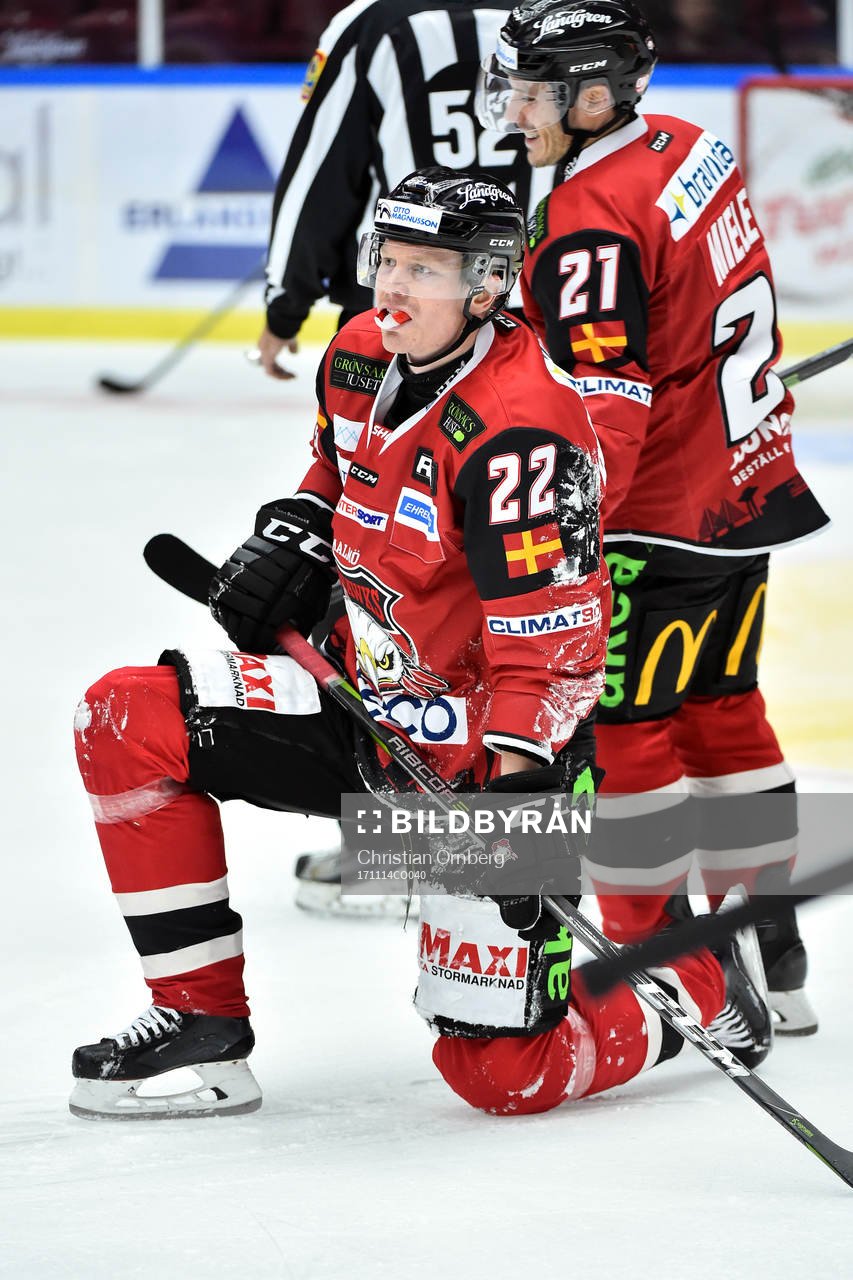 Malmö Redhawks Lars Bryggman deppar