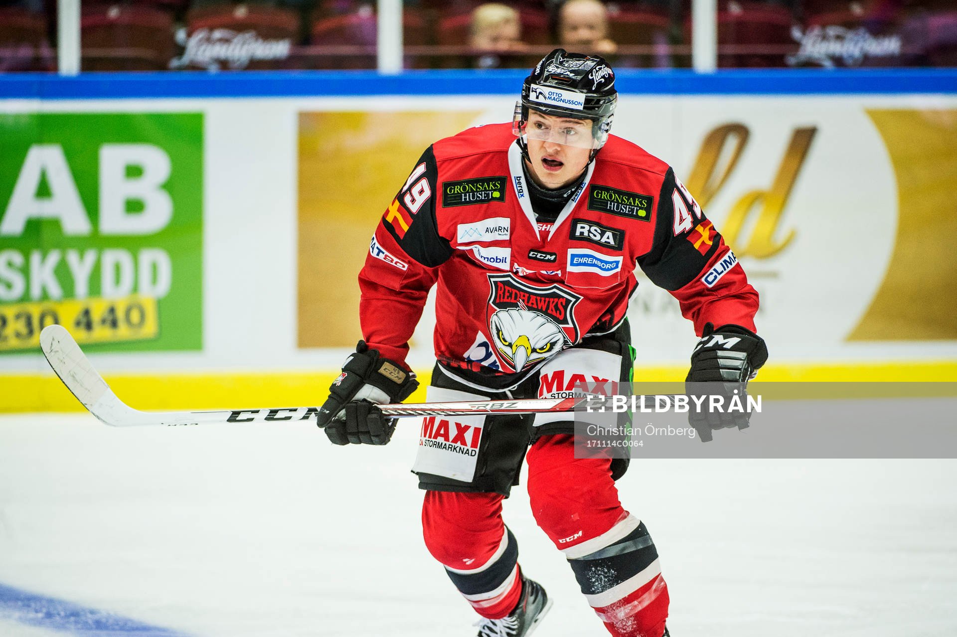 Malmö Redhawks Rhett Rakhshani