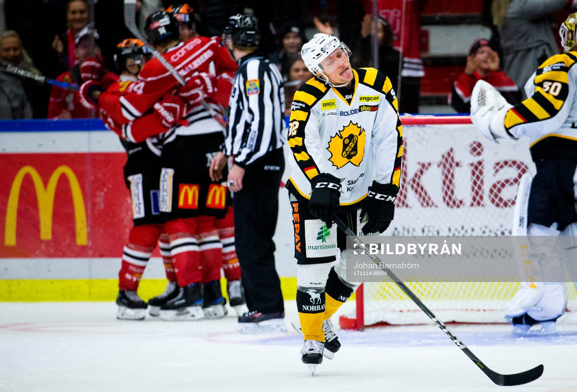 Skellefteås Jesper Olofsson deppar
