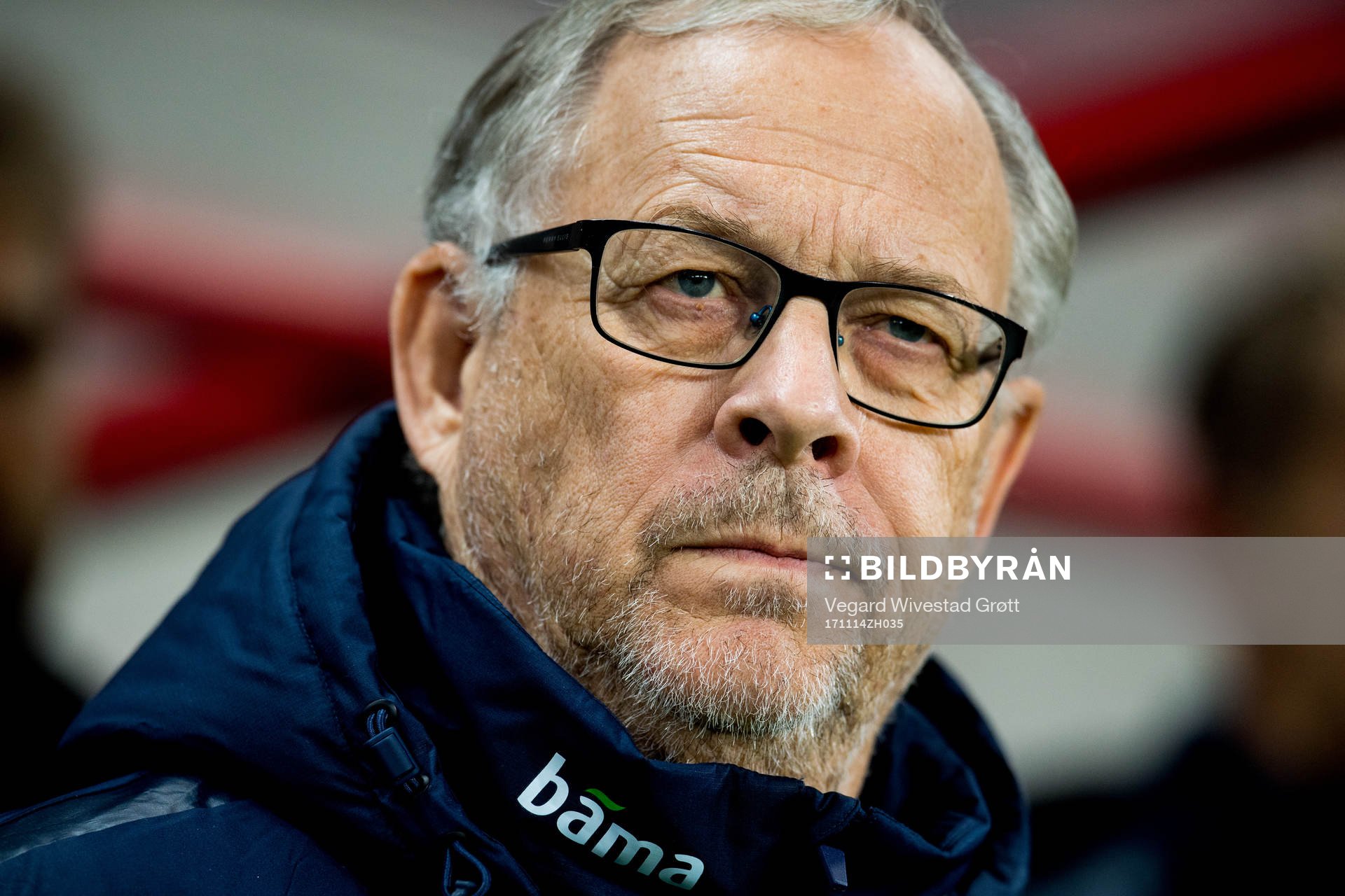 Lars Lagerbäck, head coach of Norway